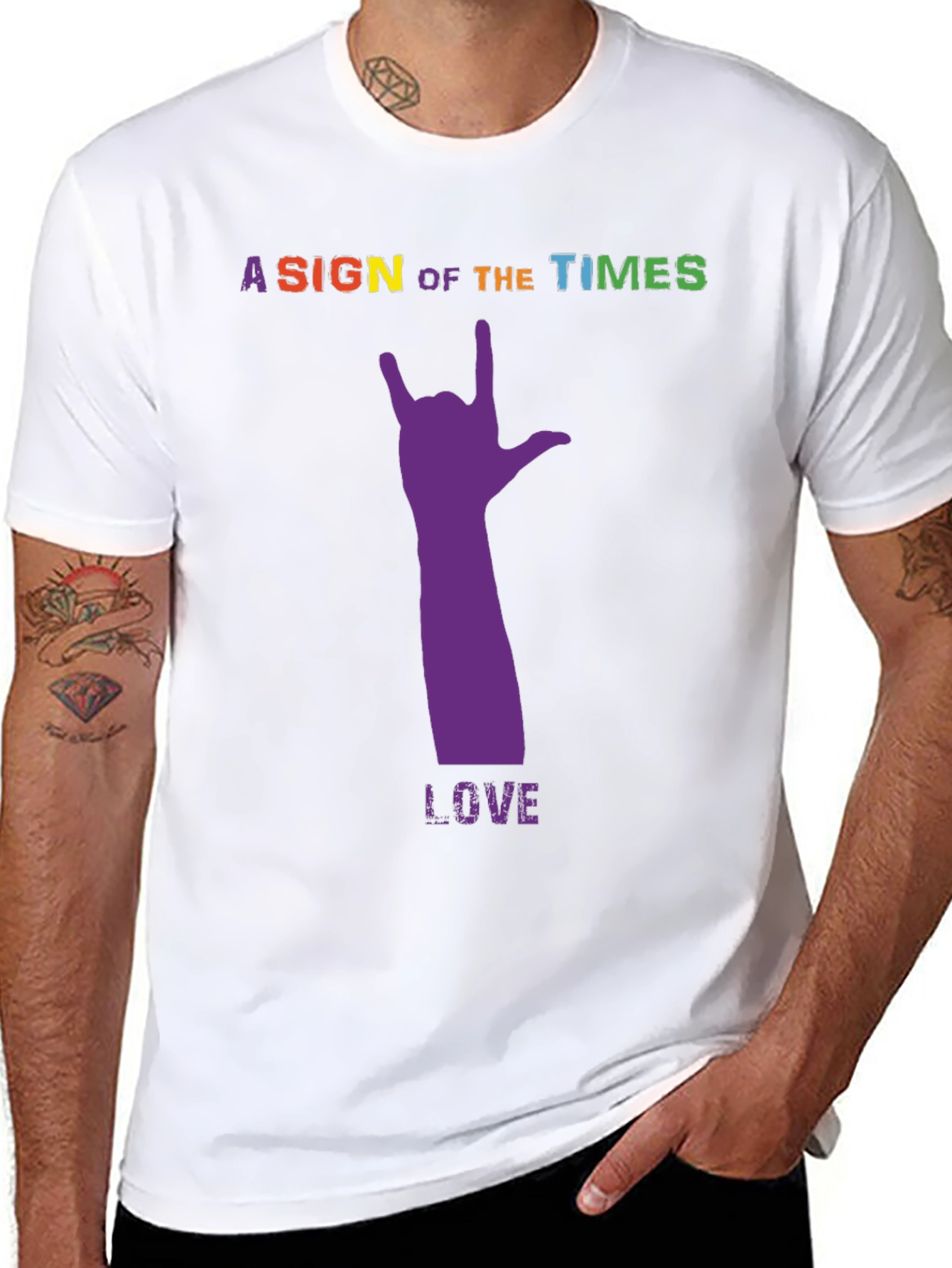 A Sign Of The Times Love Tee