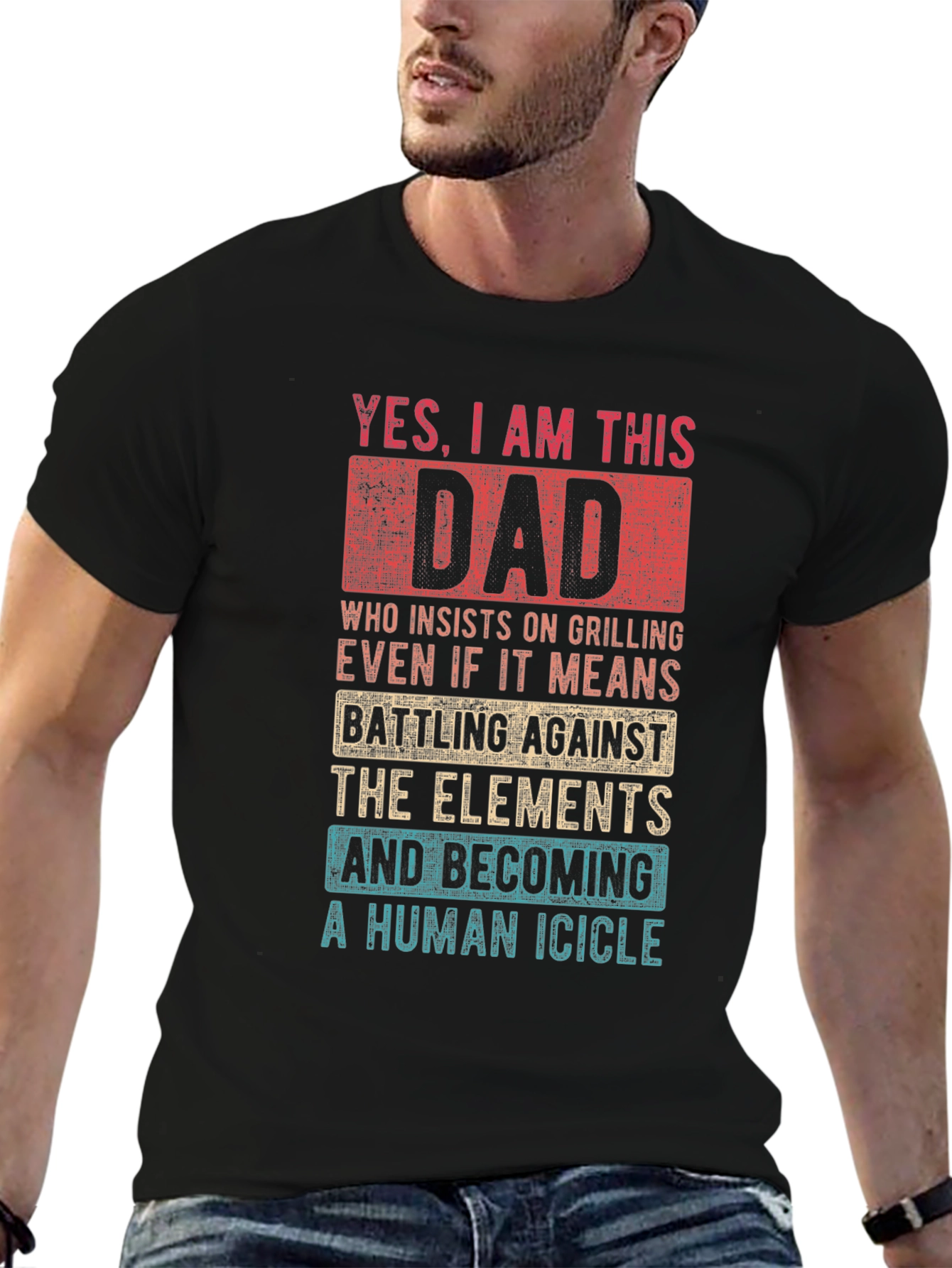 Yes I Am This Dad Funny Grilling T-Shirt