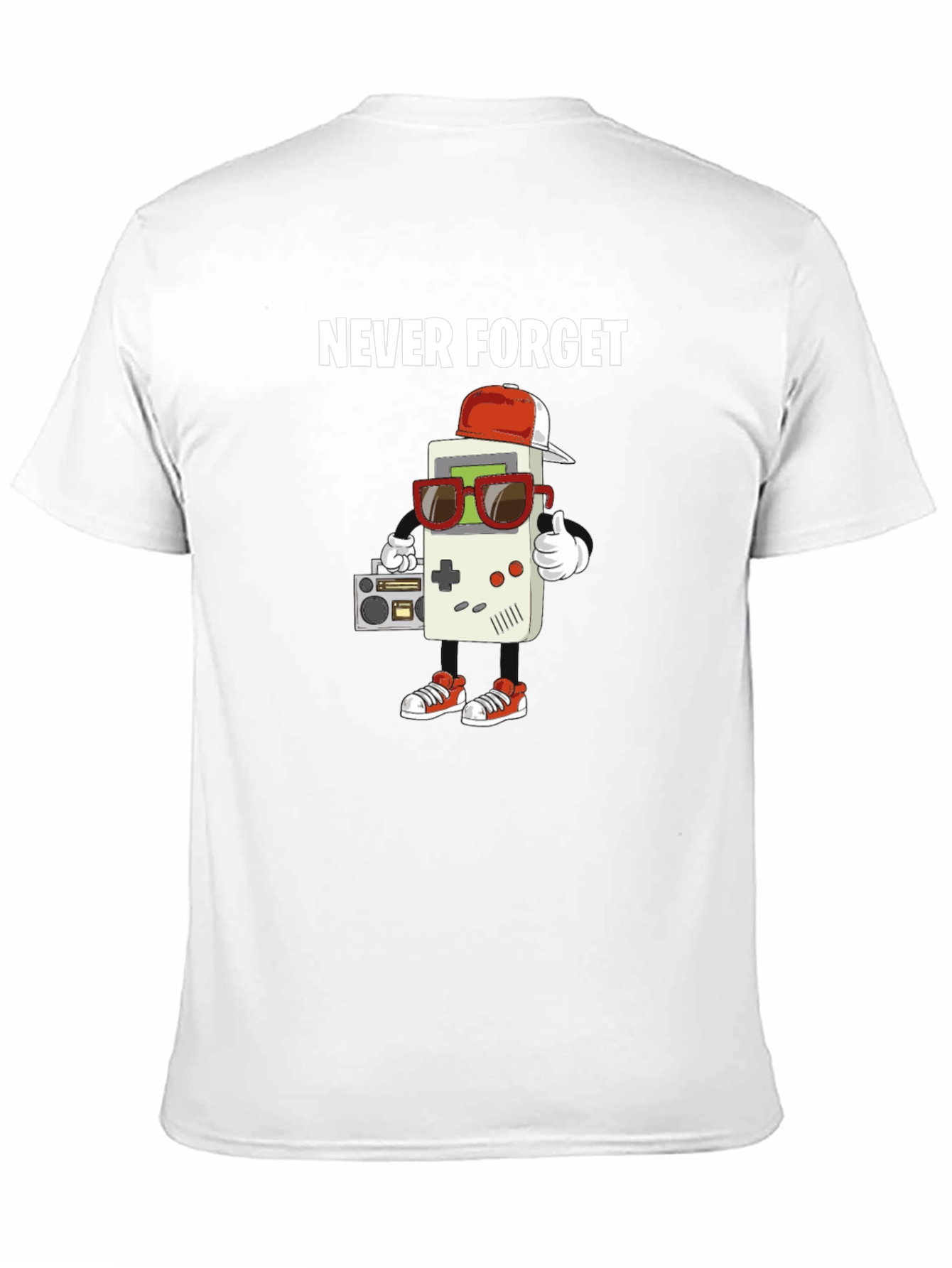 Retro Gamer T-Shirt - Never Forget