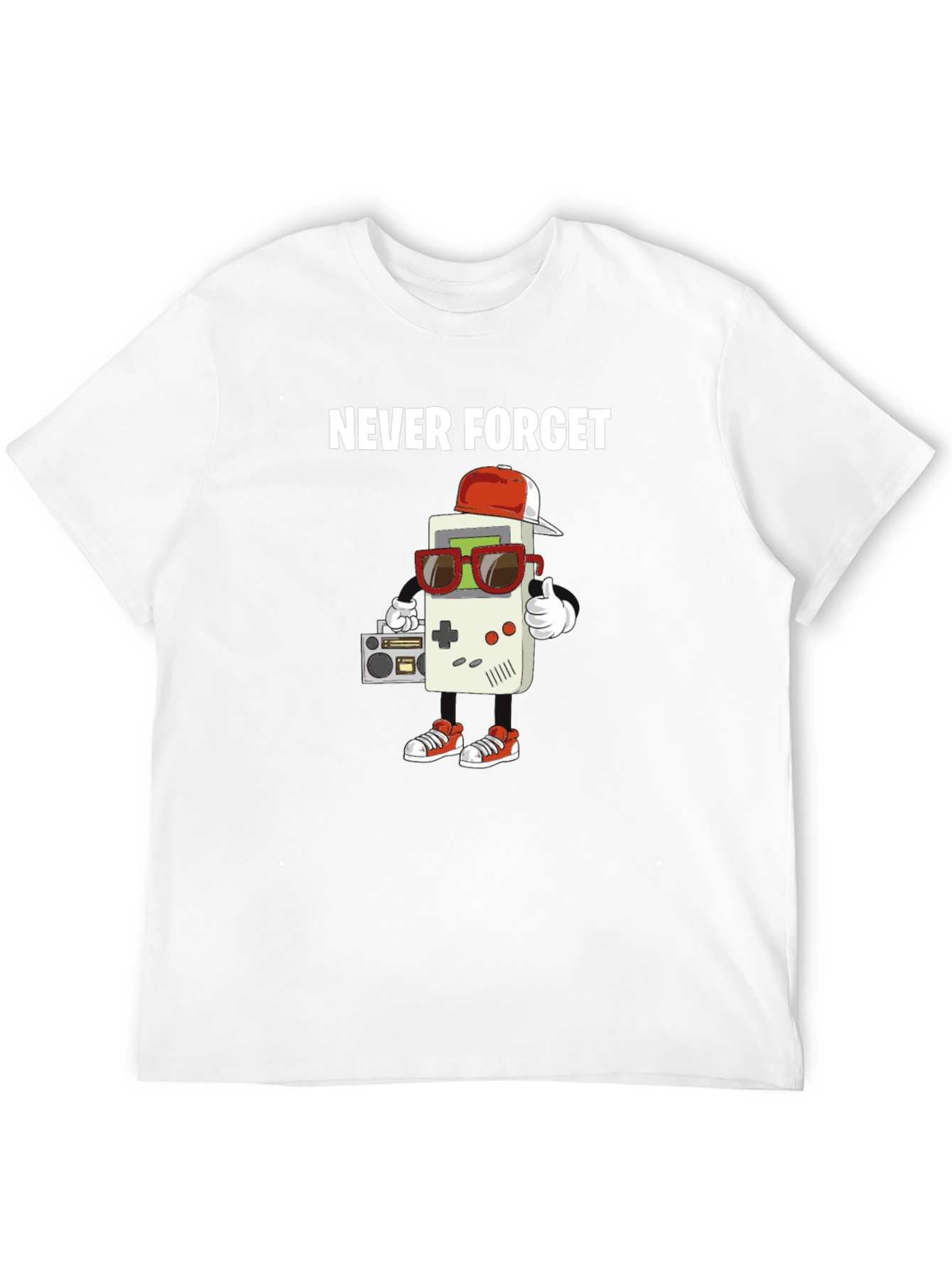 Retro Gamer T-Shirt - Never Forget