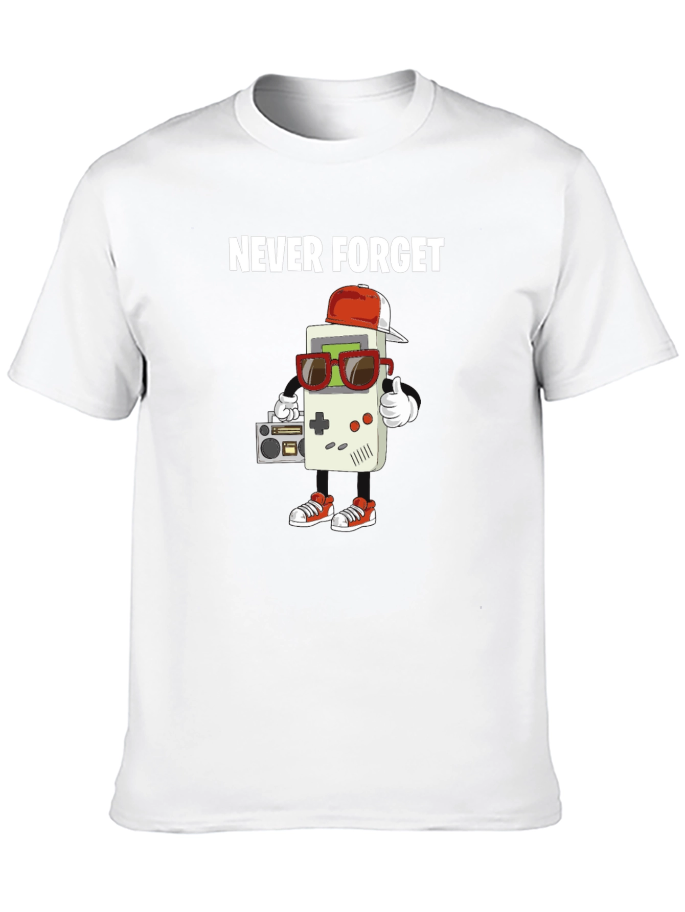 Retro Gamer T-Shirt - Never Forget
