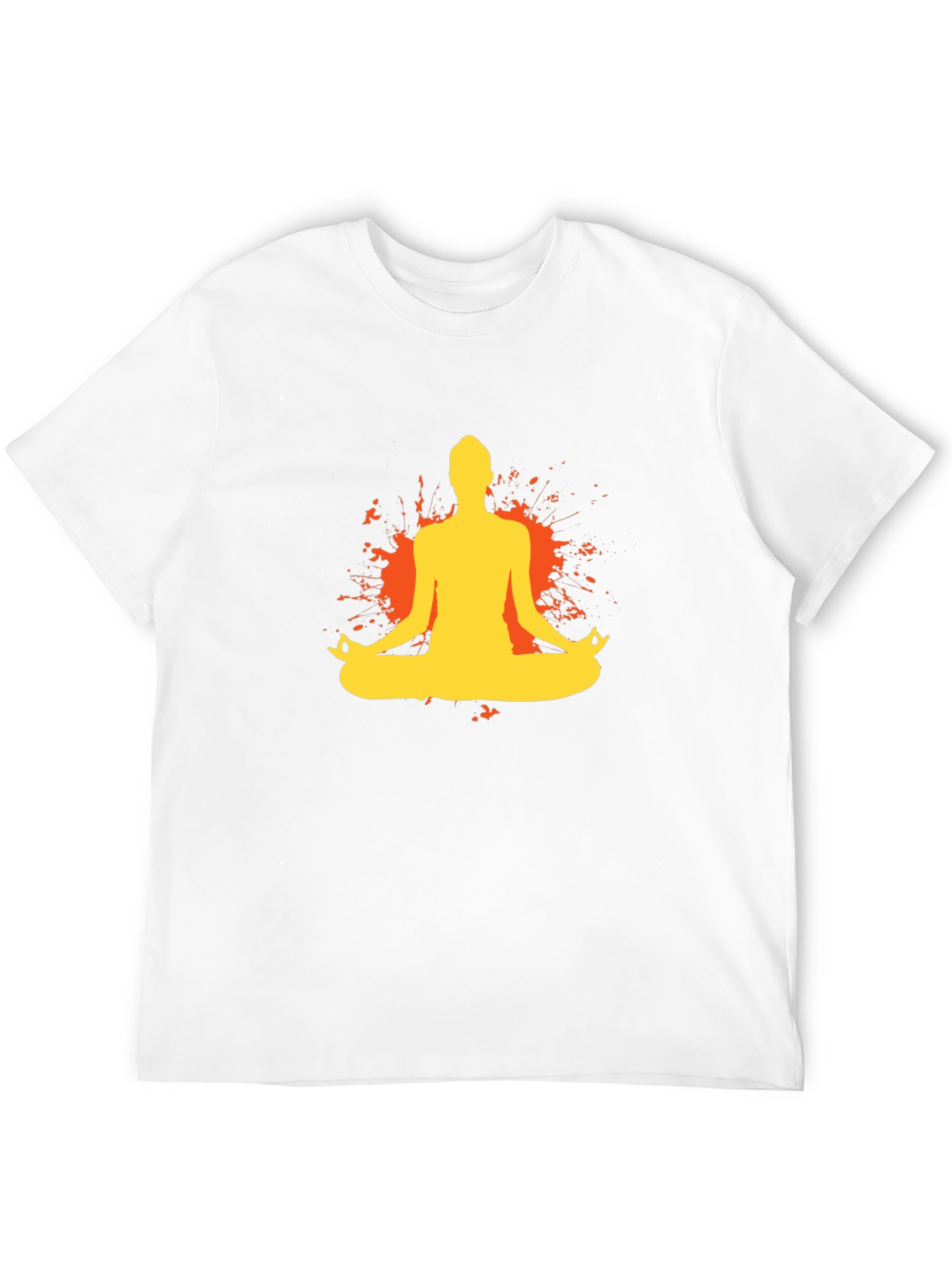 Yoga Meditation T-Shirt - Black Tee