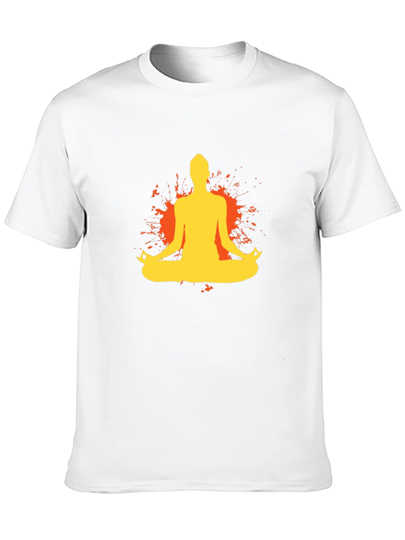 Yoga Meditation T-Shirt - Black Tee
