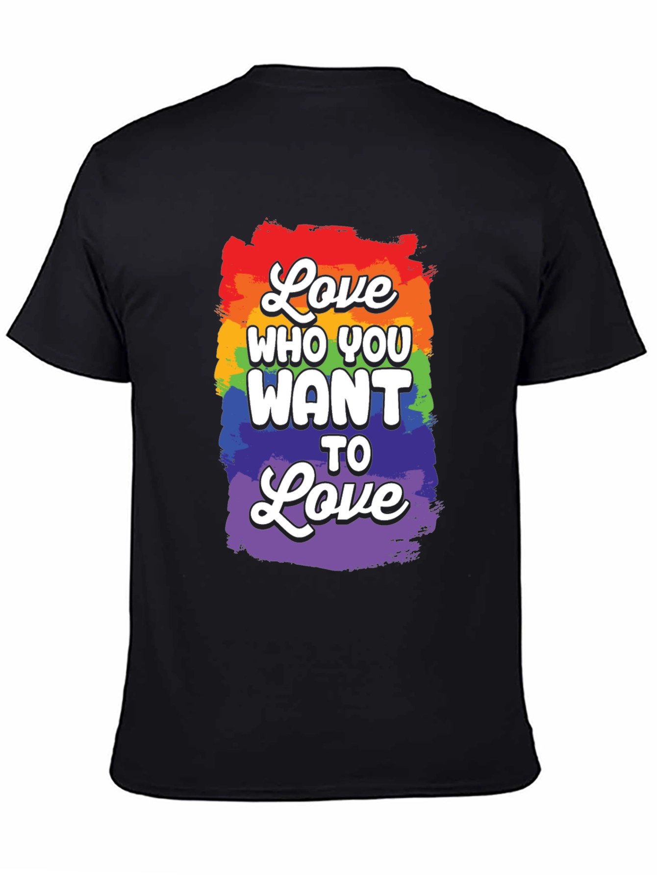 Love Who You Want To Love Graphic Tee