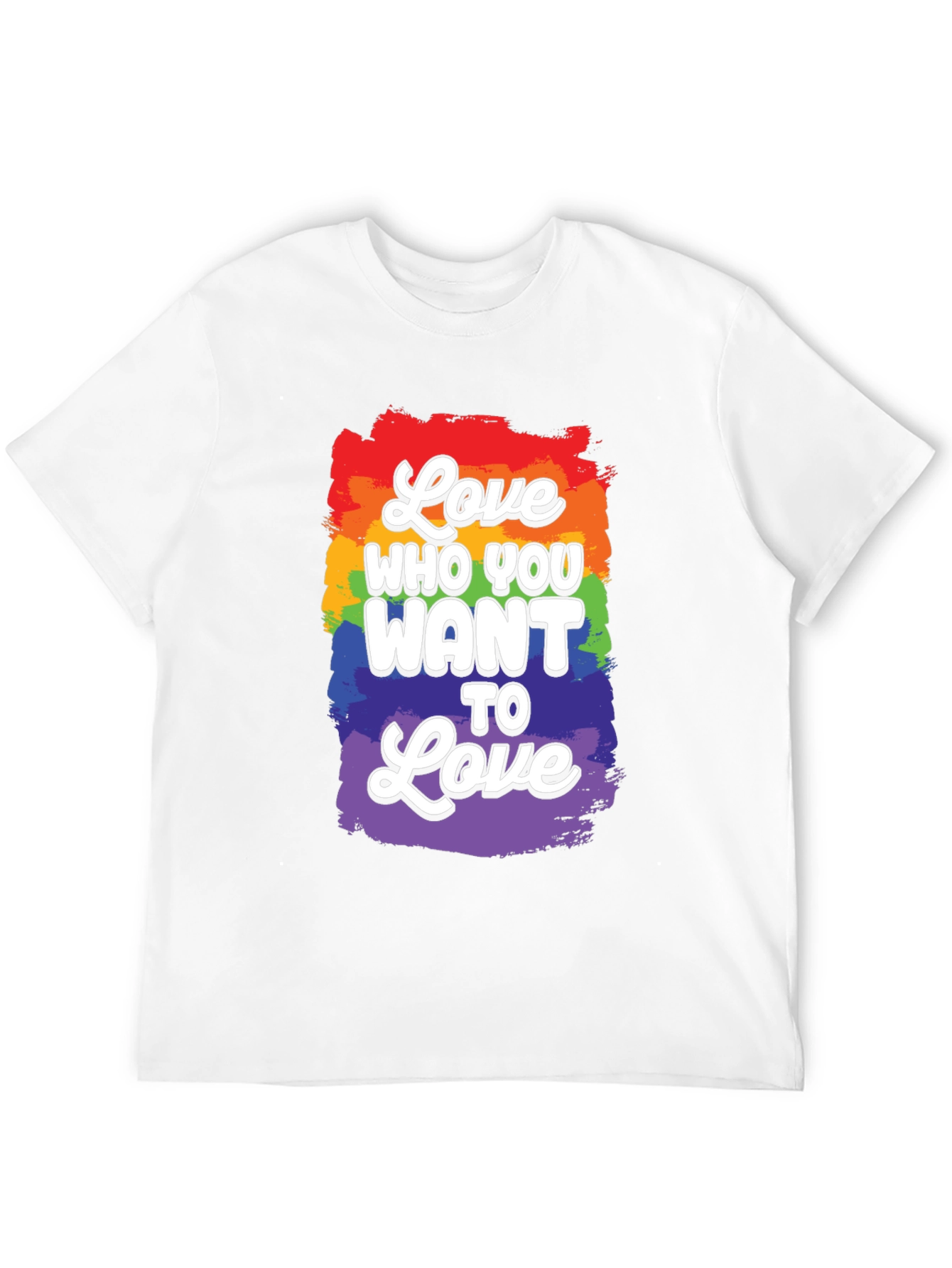 Love Who You Want To Love Graphic Tee