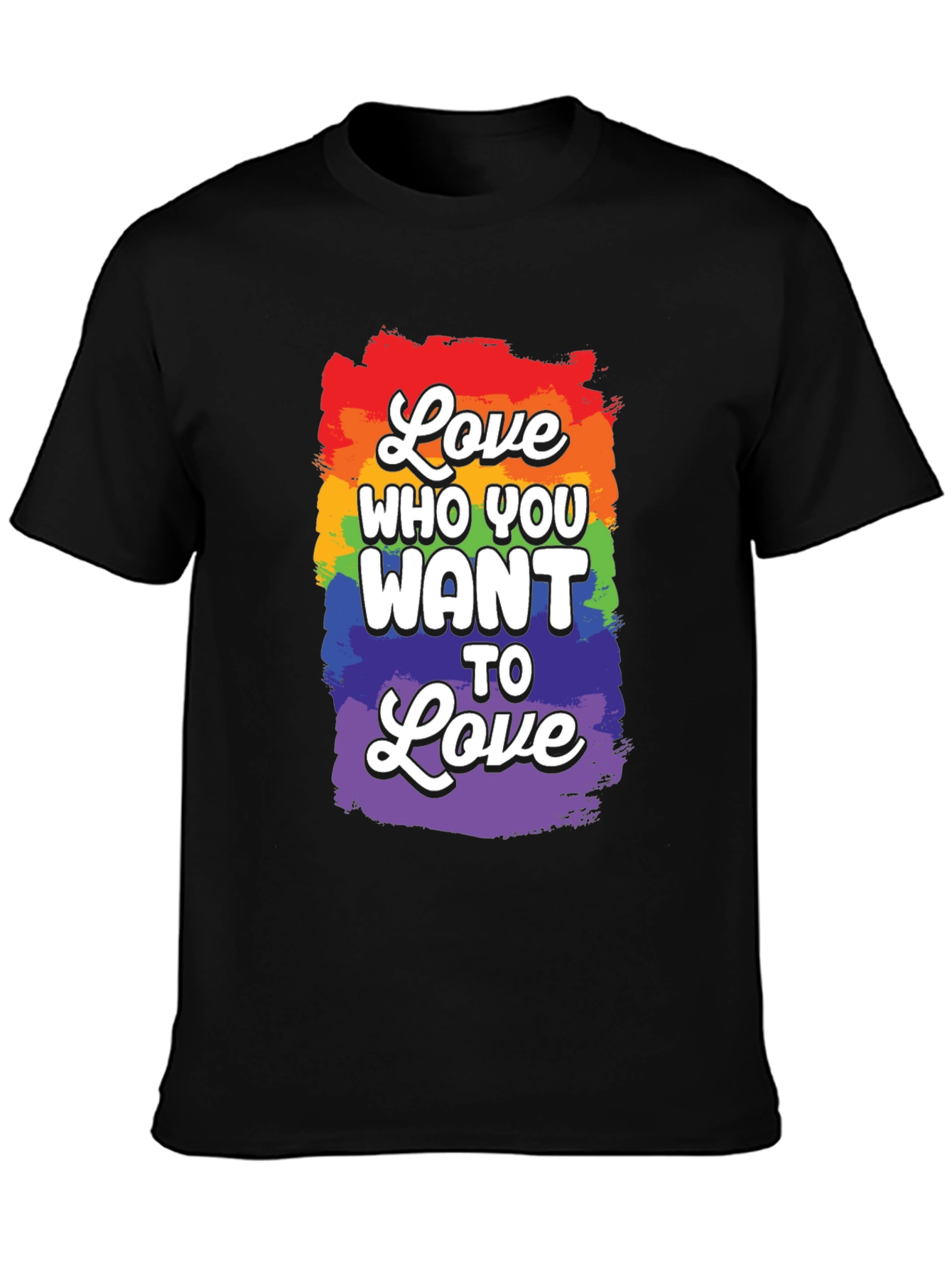 Love Who You Want To Love Graphic Tee