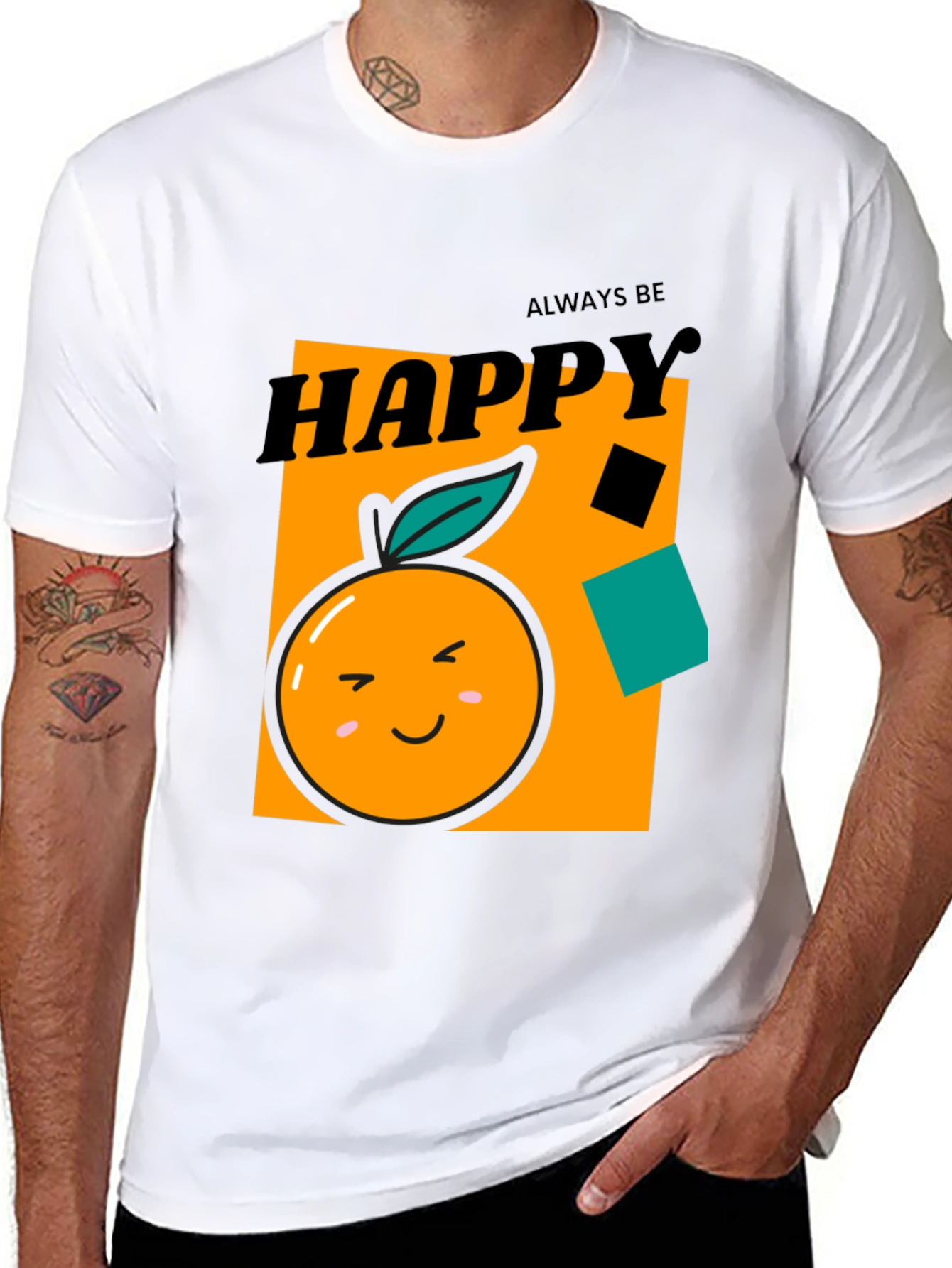 Always Be Happy Graphic Tee