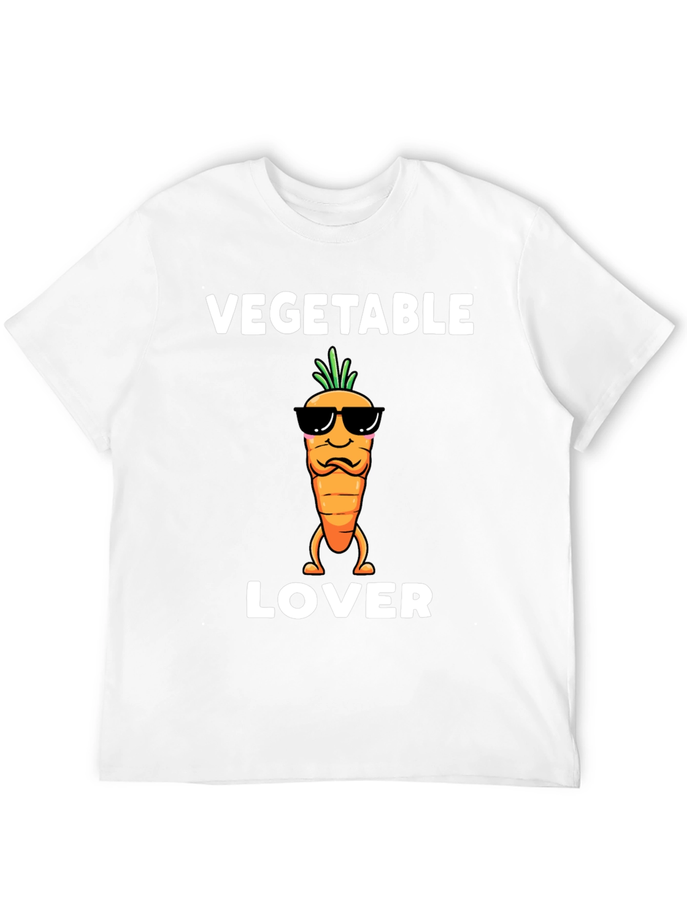 Vegetable Lover T-Shirt - Funny Carrot Design