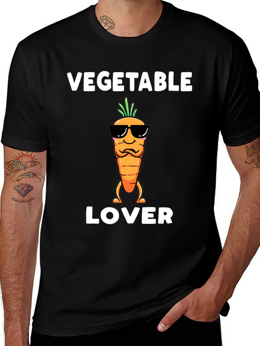 Vegetable Lover T-Shirt - Funny Carrot Design