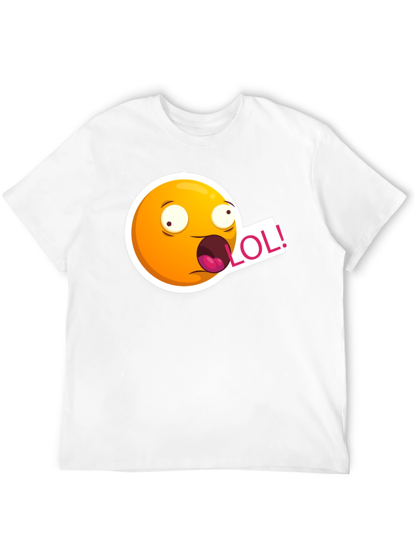 LOL Emoji T-Shirt - Black
