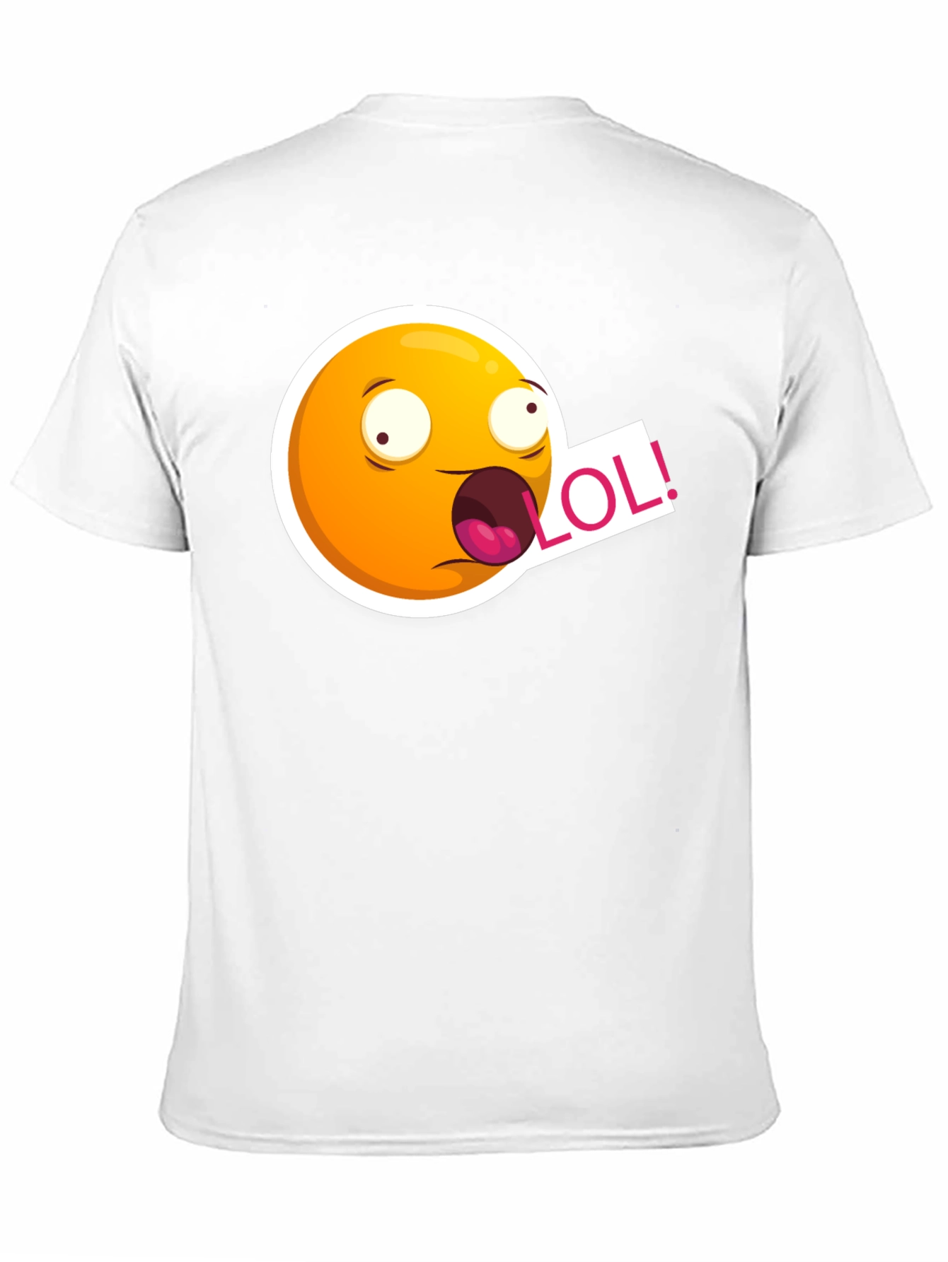 LOL Emoji T-Shirt - Black