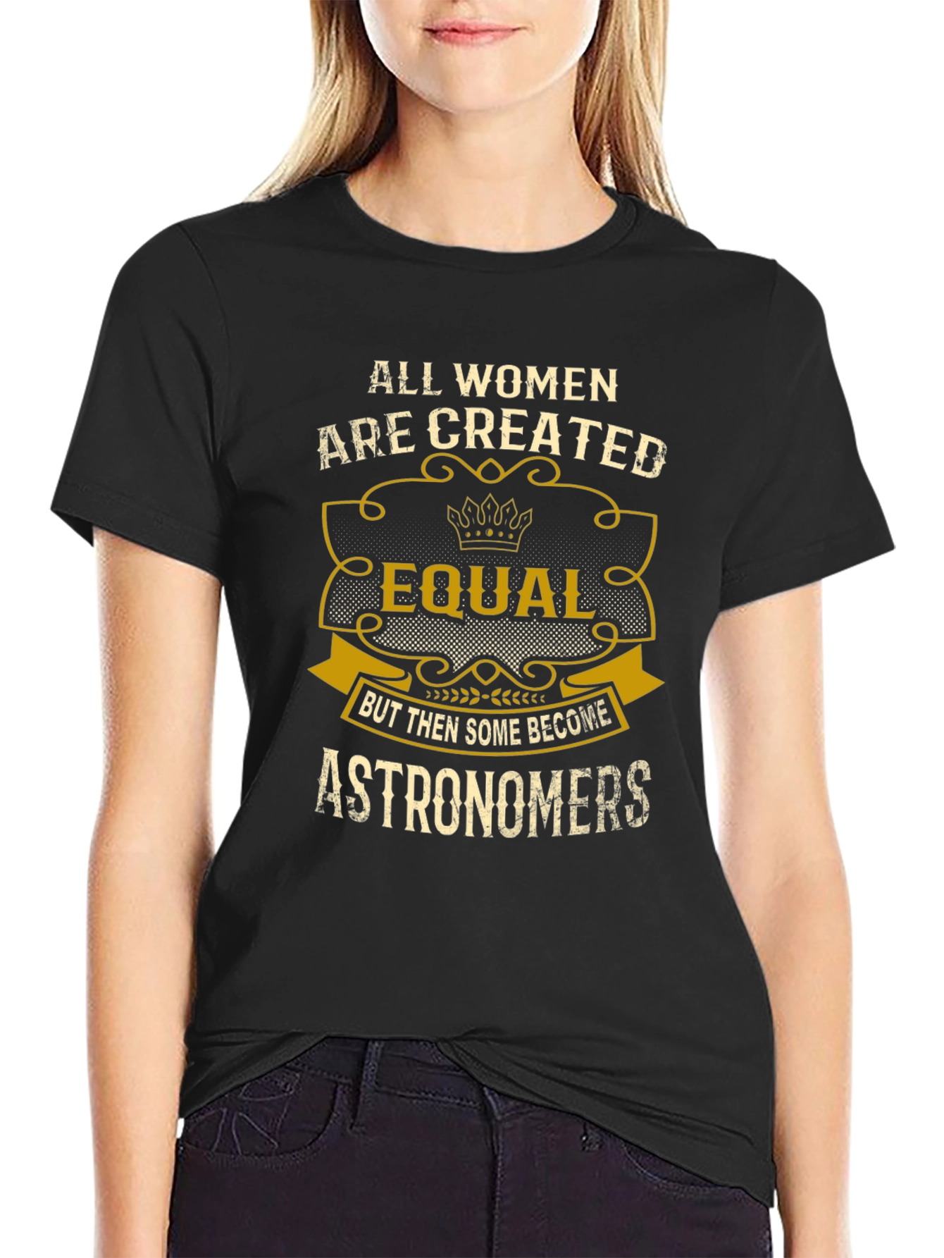 Astronomy Womens Graphic T-Shirt