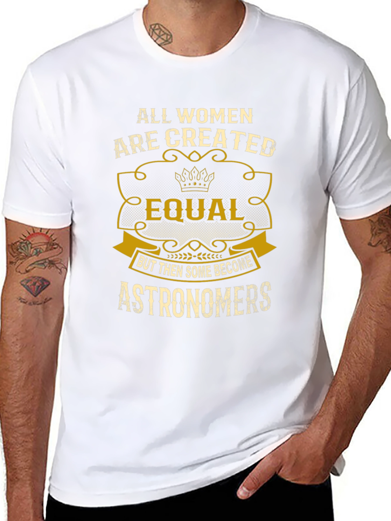 Astronomy Womens Graphic T-Shirt