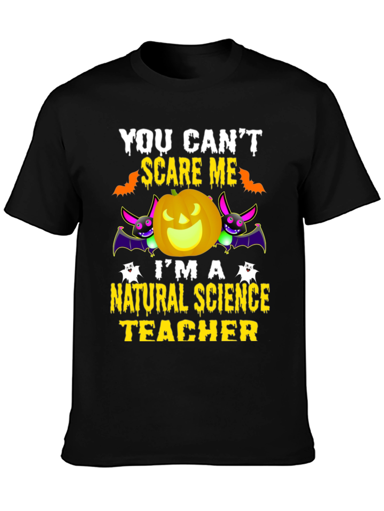 Natural Science Teacher Halloween T-Shirt