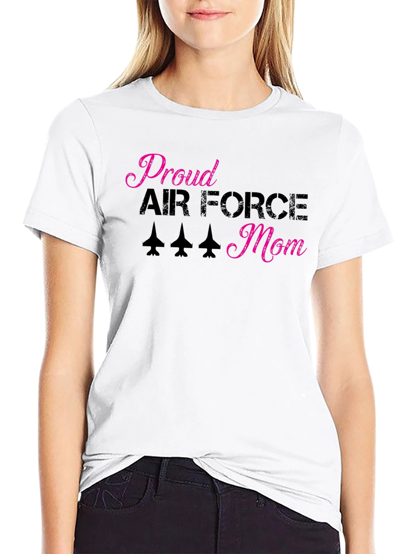 Proud Air Force Mom T-Shirt