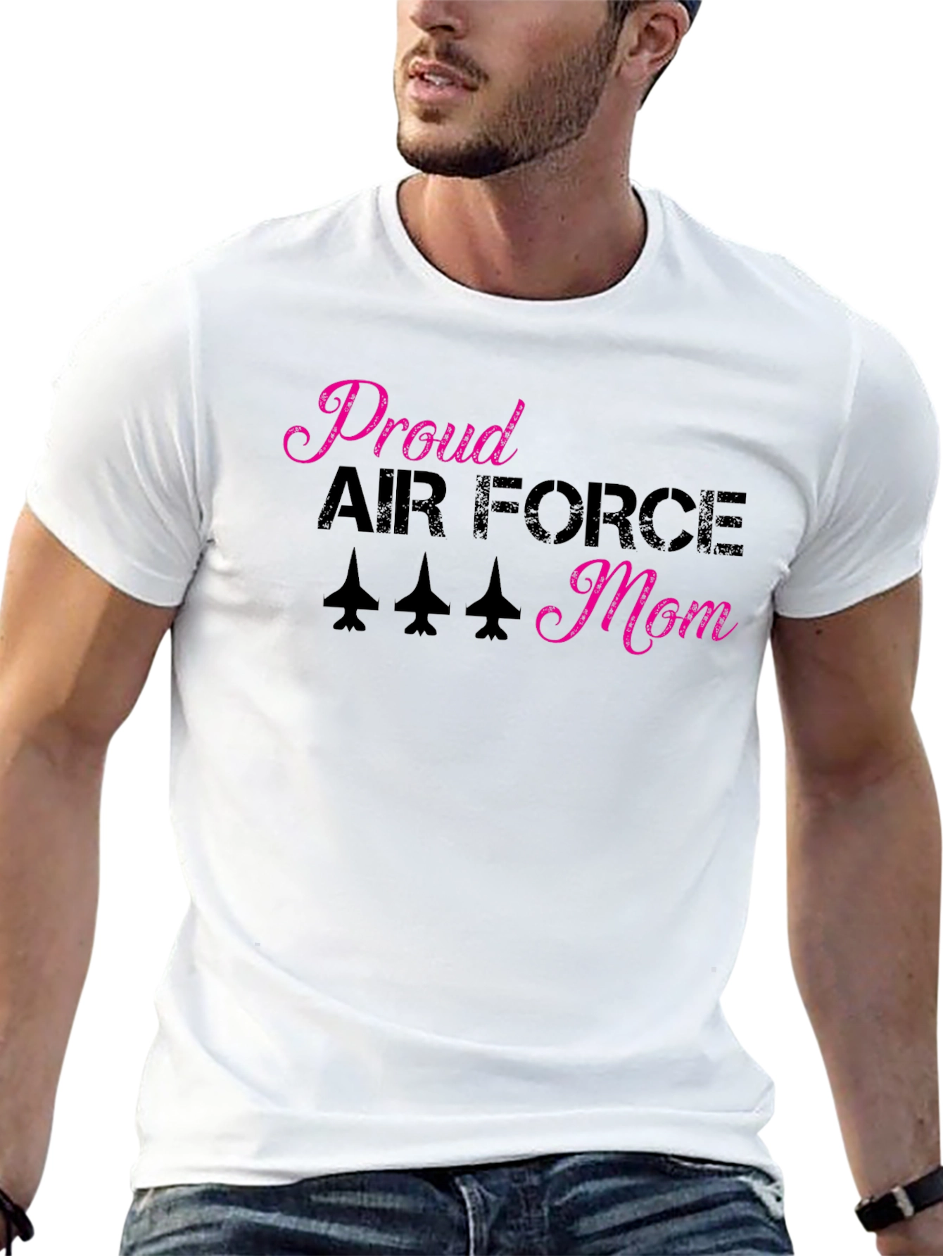 Proud Air Force Mom T-Shirt