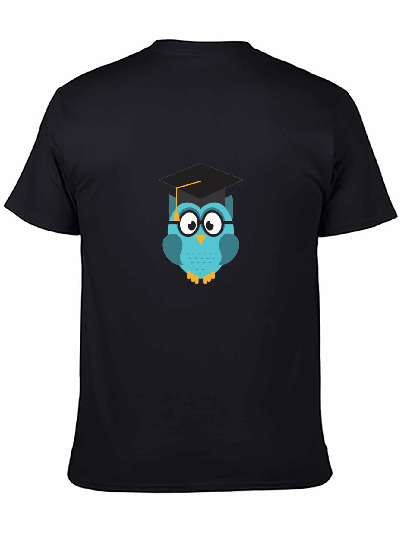 Graduation Owl T-Shirt - Black