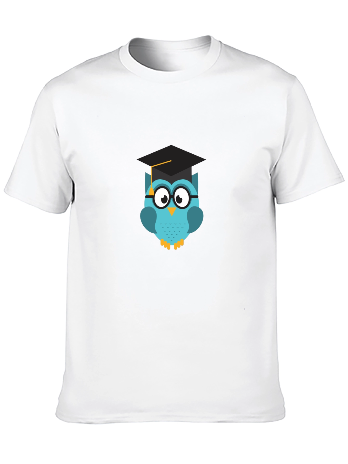 Graduation Owl T-Shirt - Black