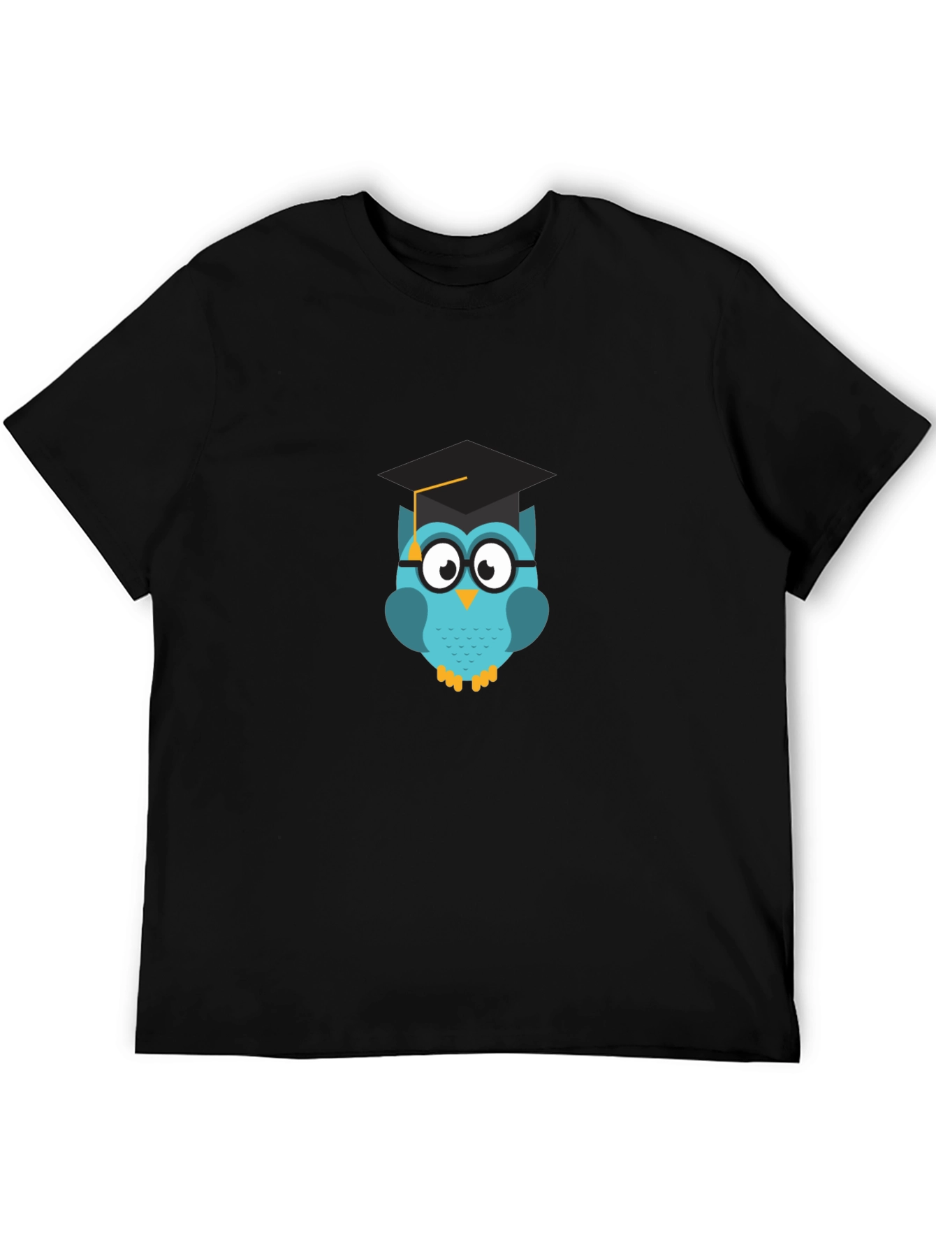 Graduation Owl T-Shirt - Black