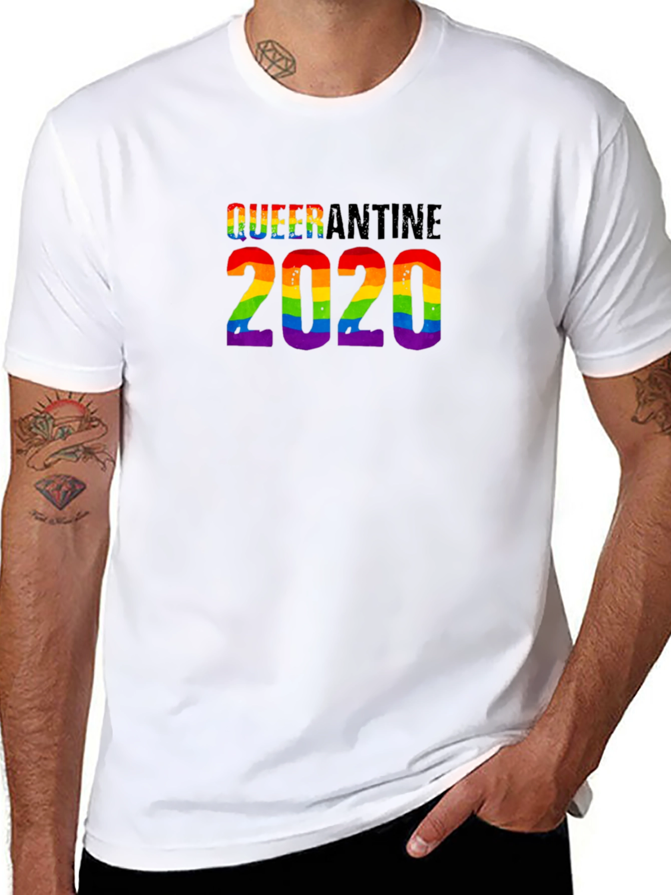 Queerantine 2020 Pride T-Shirt