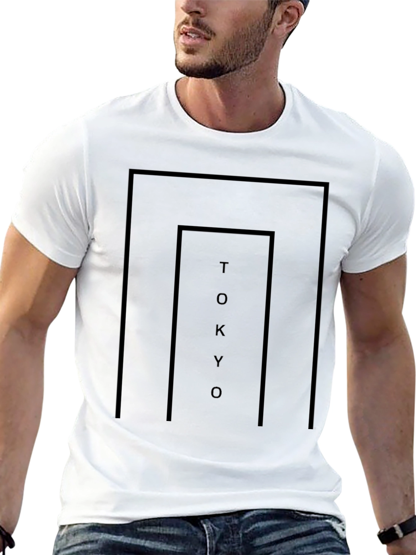 Tokyo Graphic Black Tee