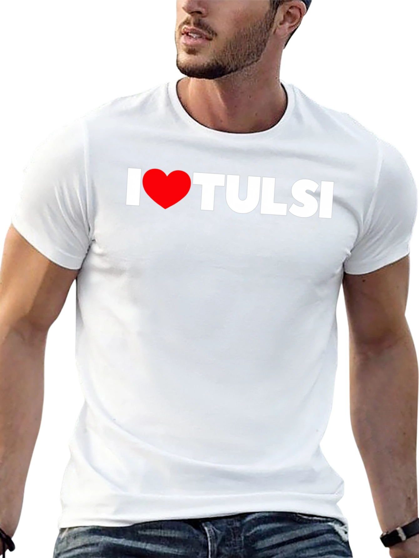I Heart Tulsi Black T-Shirt