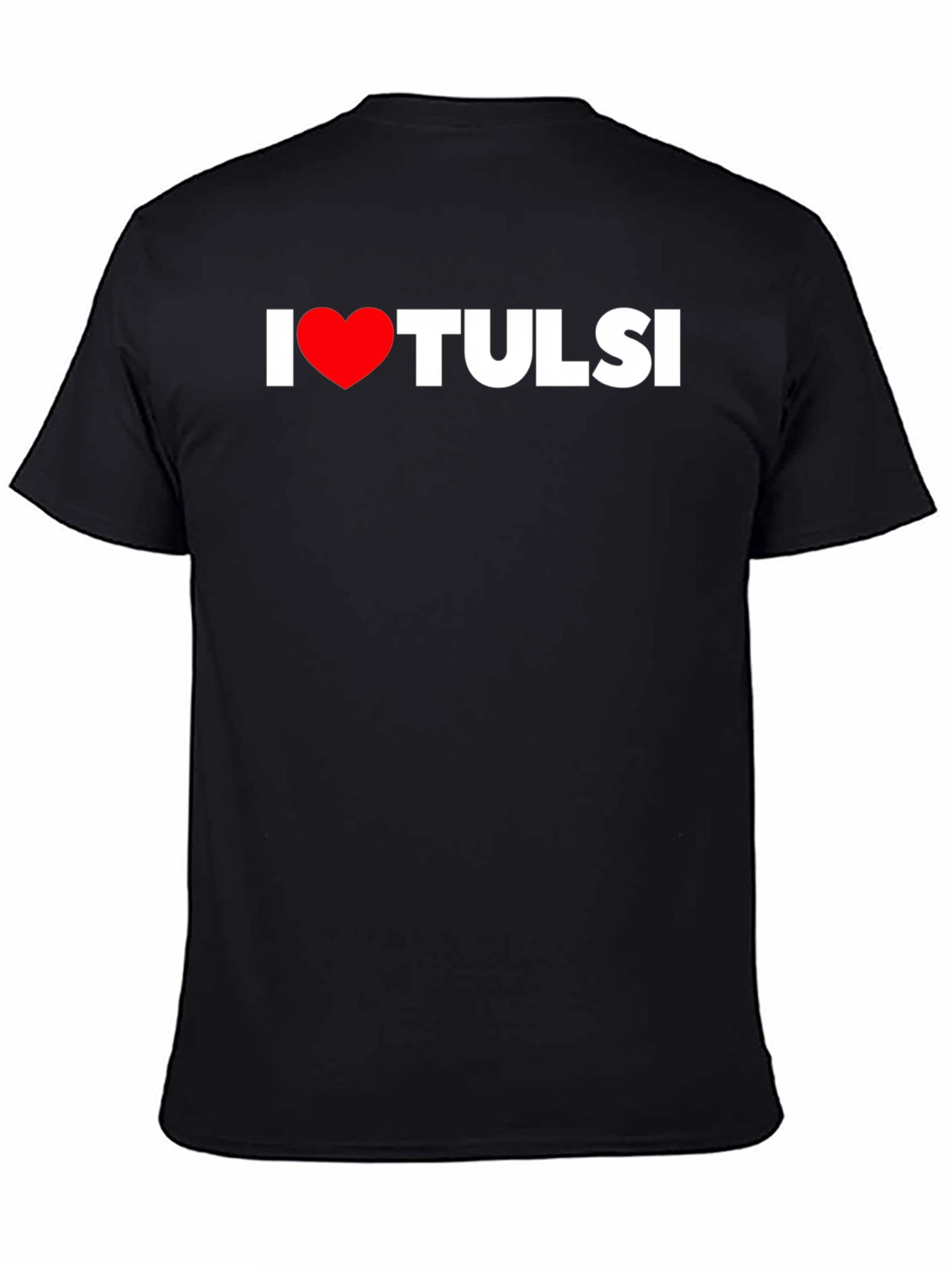 I Heart Tulsi Black T-Shirt