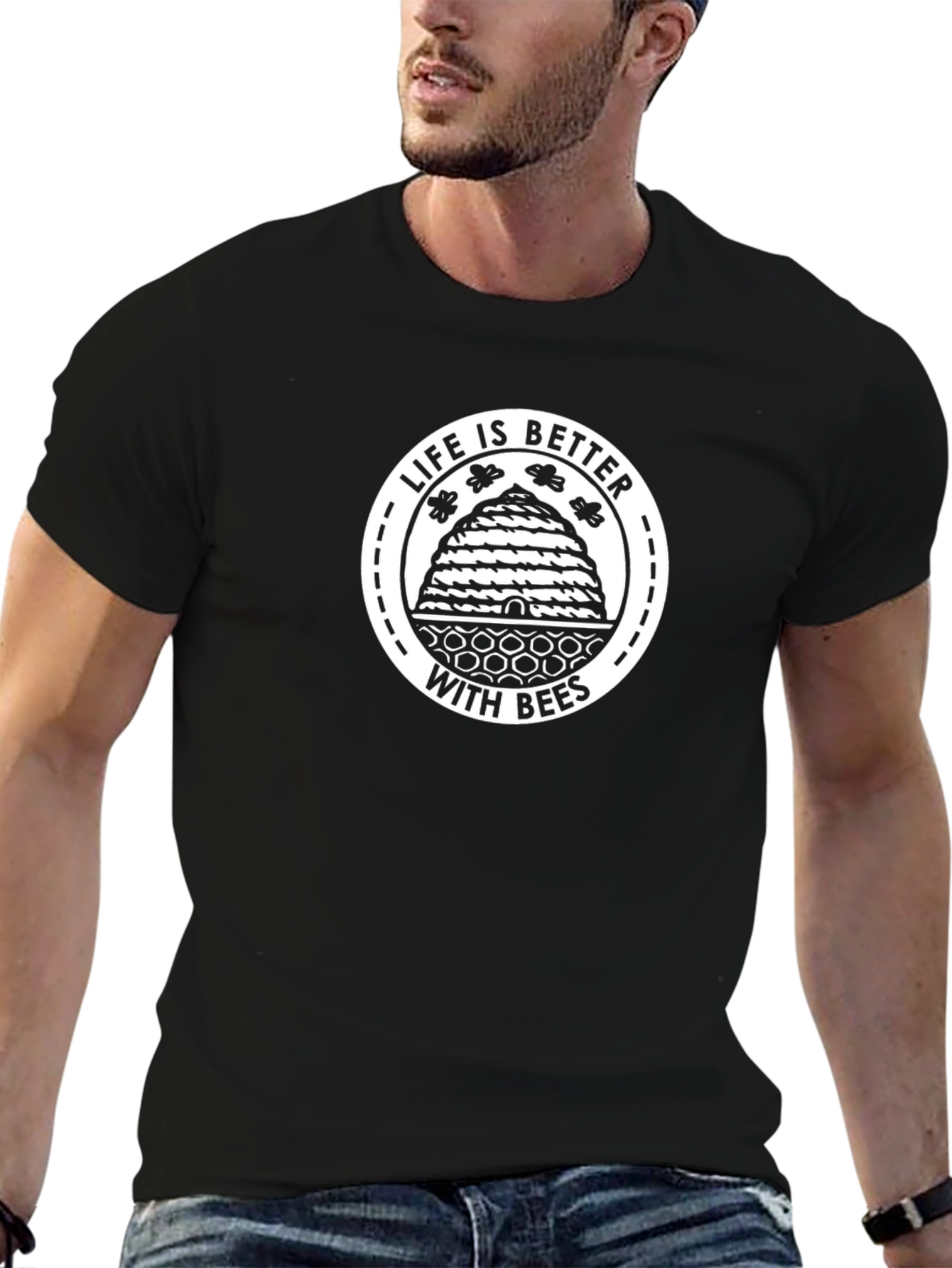 Life is Better With Bees Graphic T-Shirt