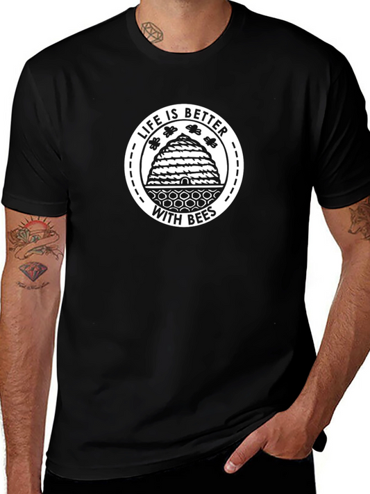 Life is Better With Bees Graphic T-Shirt