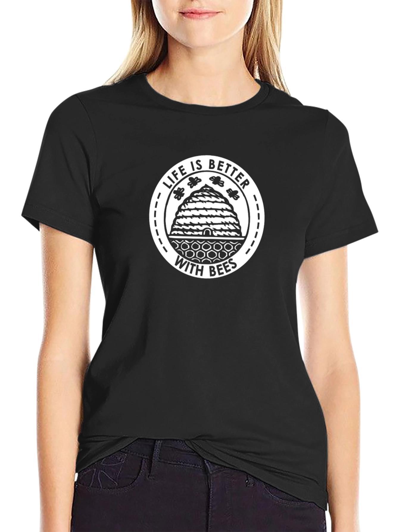 Life is Better With Bees Graphic T-Shirt