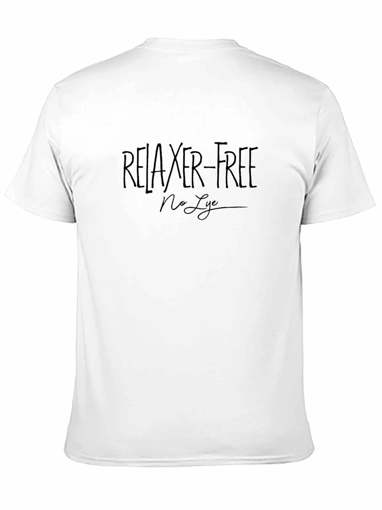 Relaxer-Free No Lye Black T-Shirt