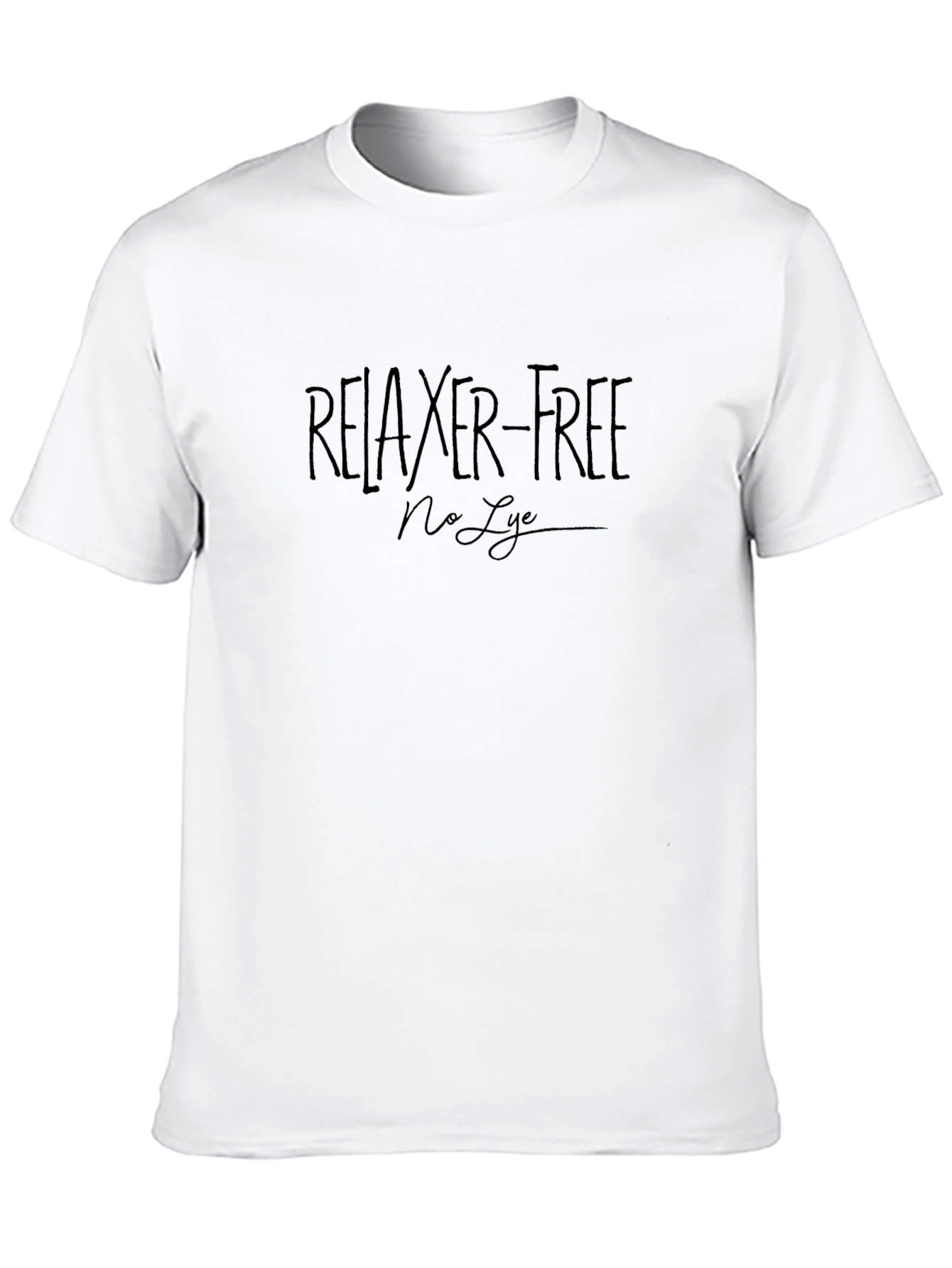Relaxer-Free No Lye Black T-Shirt