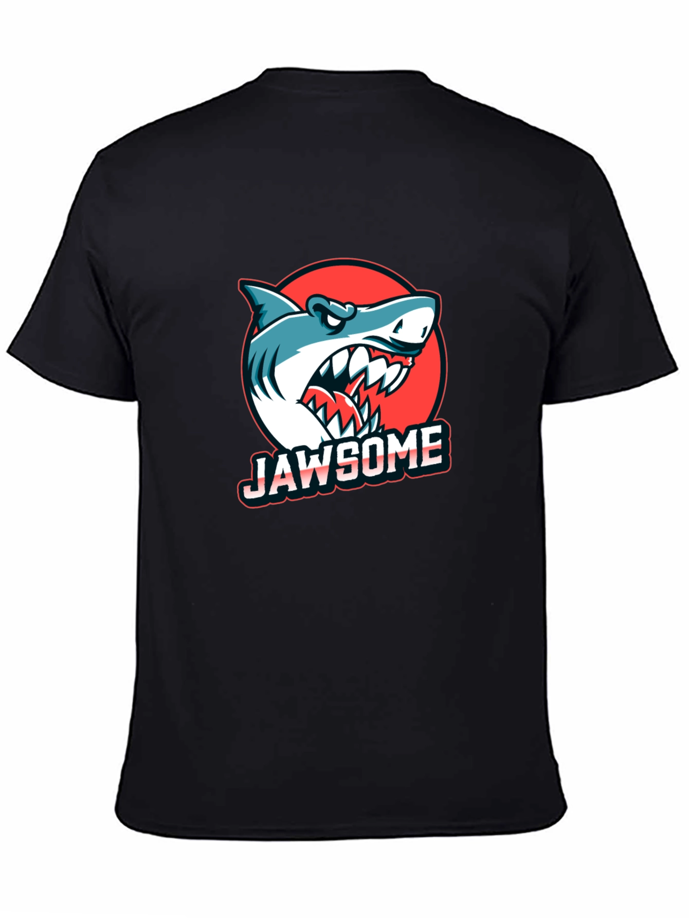 JAWSOME Shark Graphic Print T-Shirt