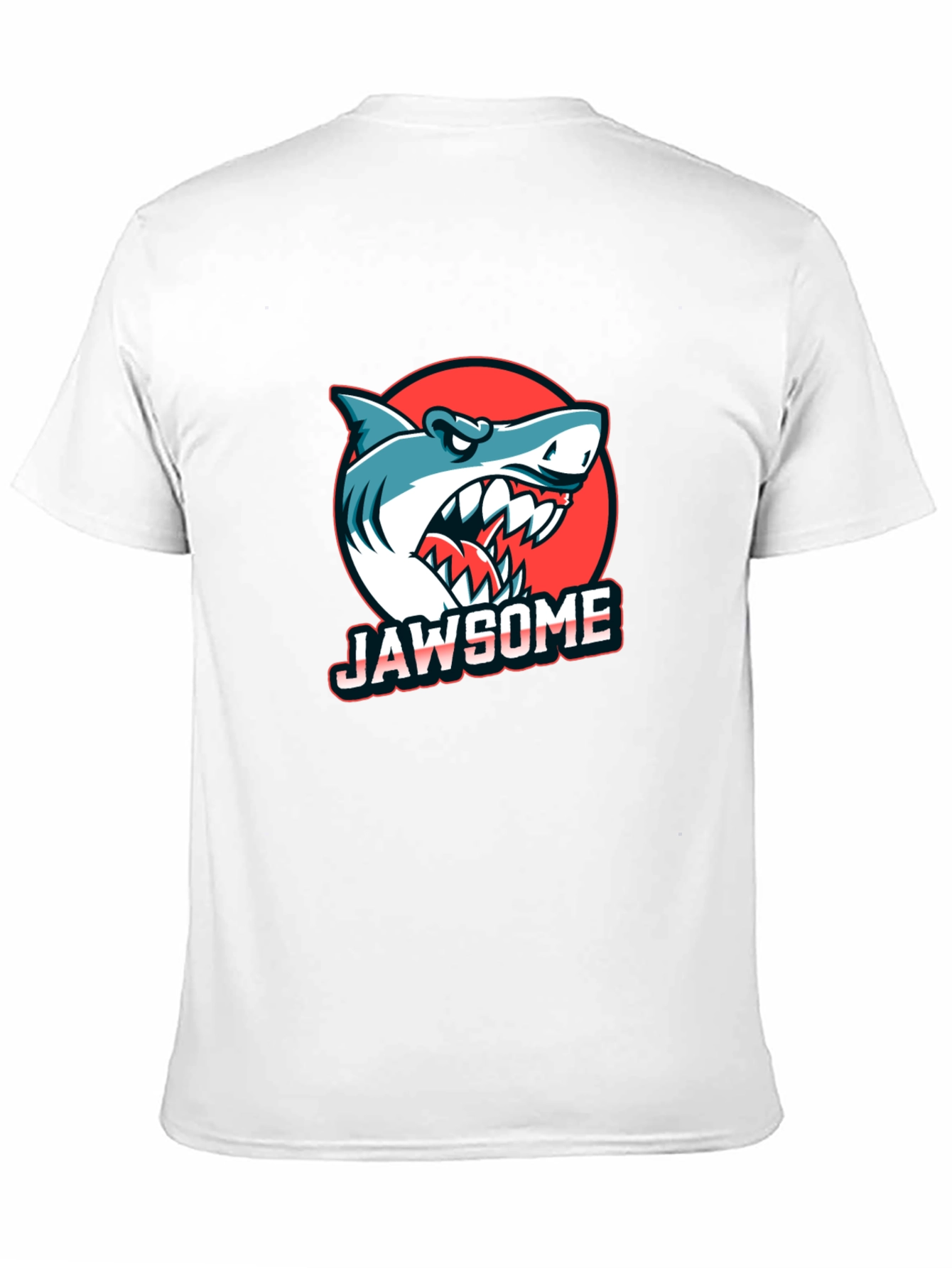 JAWSOME Shark Graphic Print T-Shirt