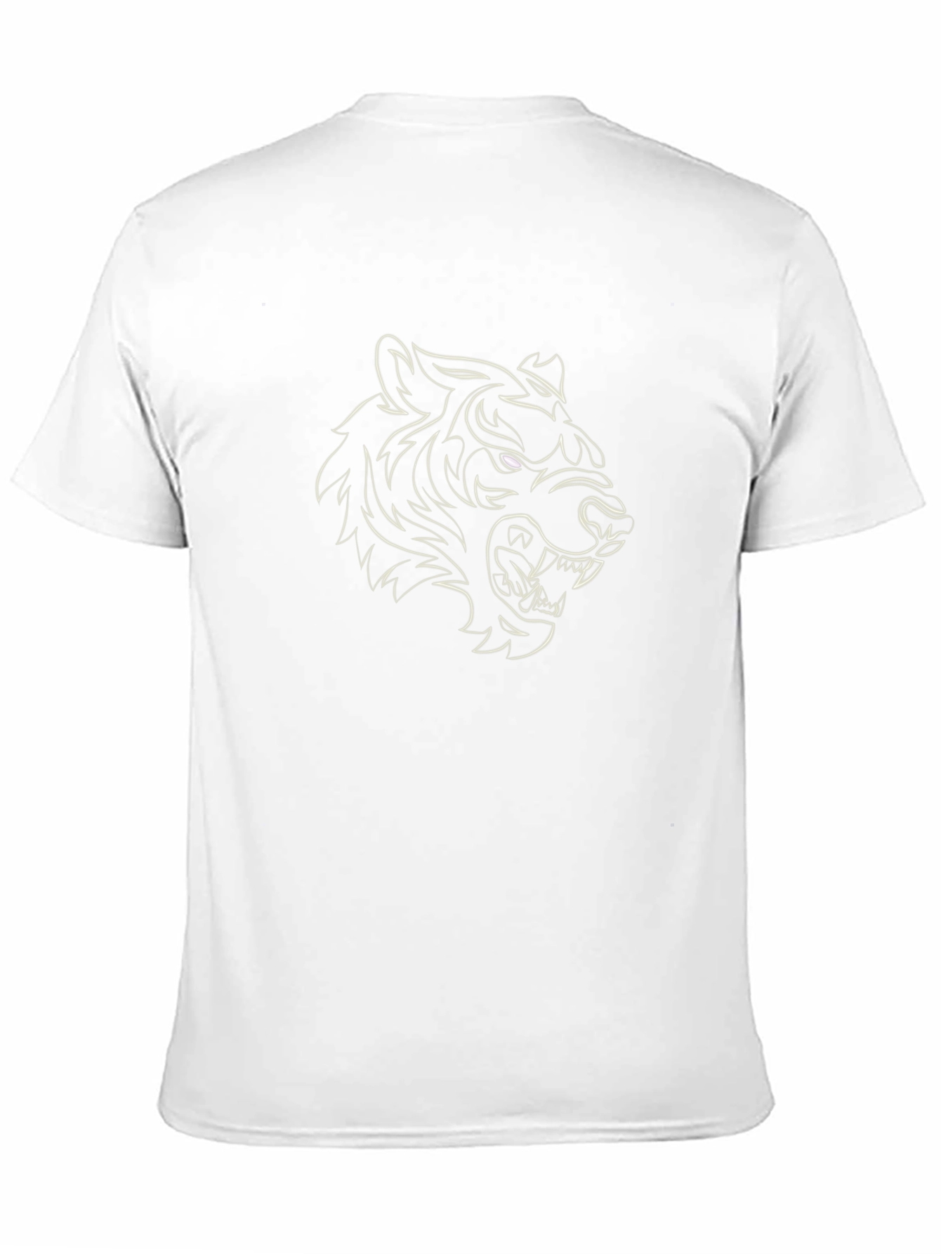 Bold Tiger Graphic Tee - Mens Black T-Shirt