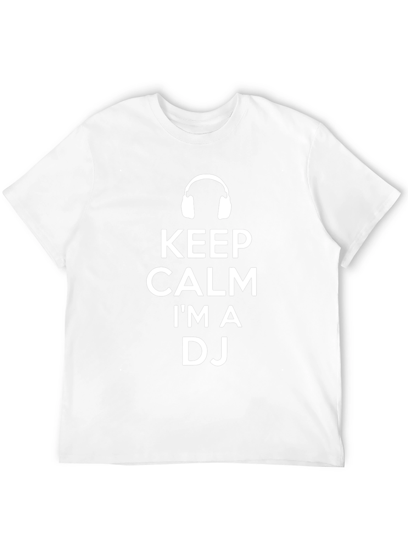 Keep Calm DJ T-Shirt - Funny Music Lover Tee