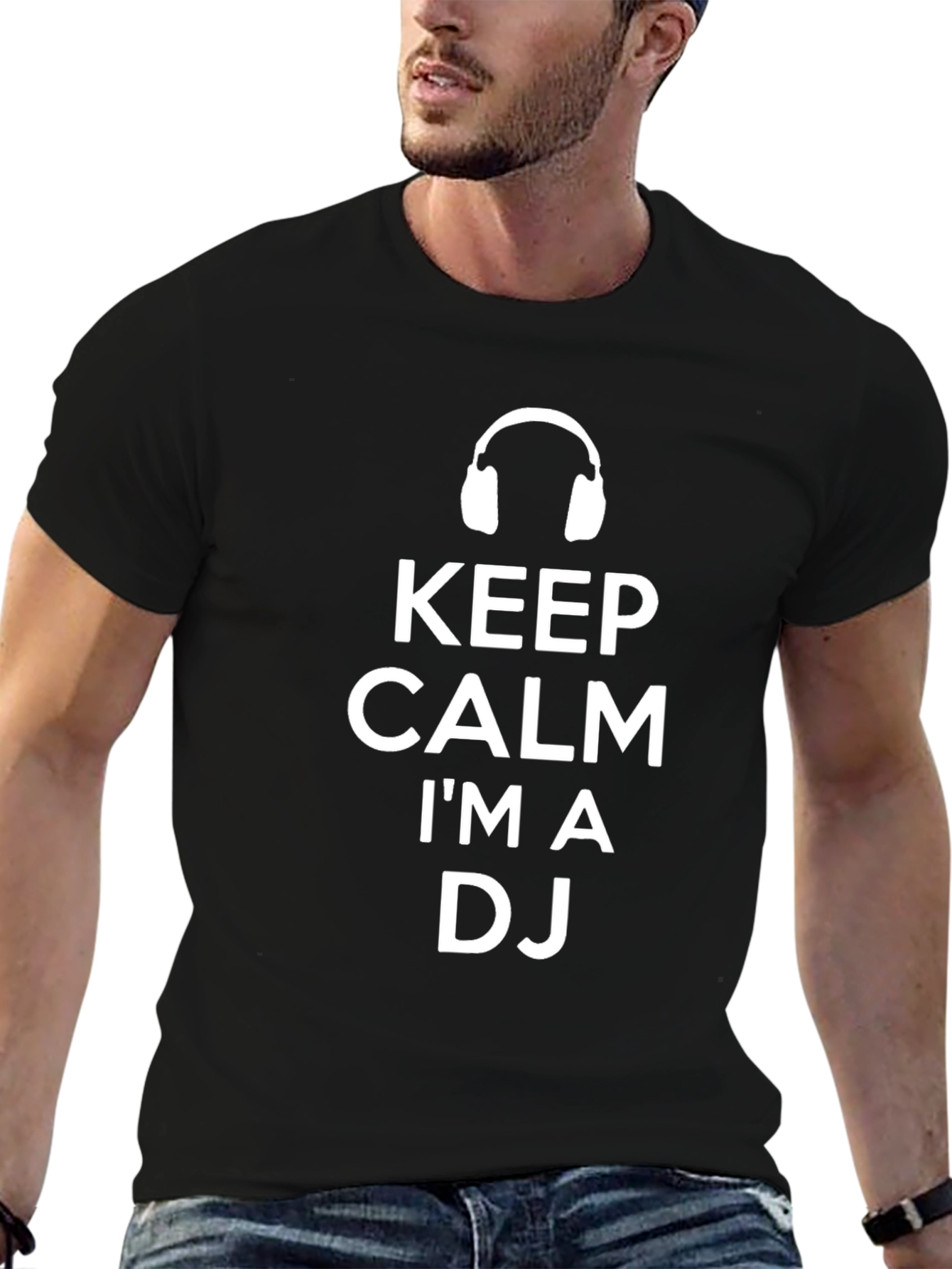 Keep Calm DJ T-Shirt - Funny Music Lover Tee
