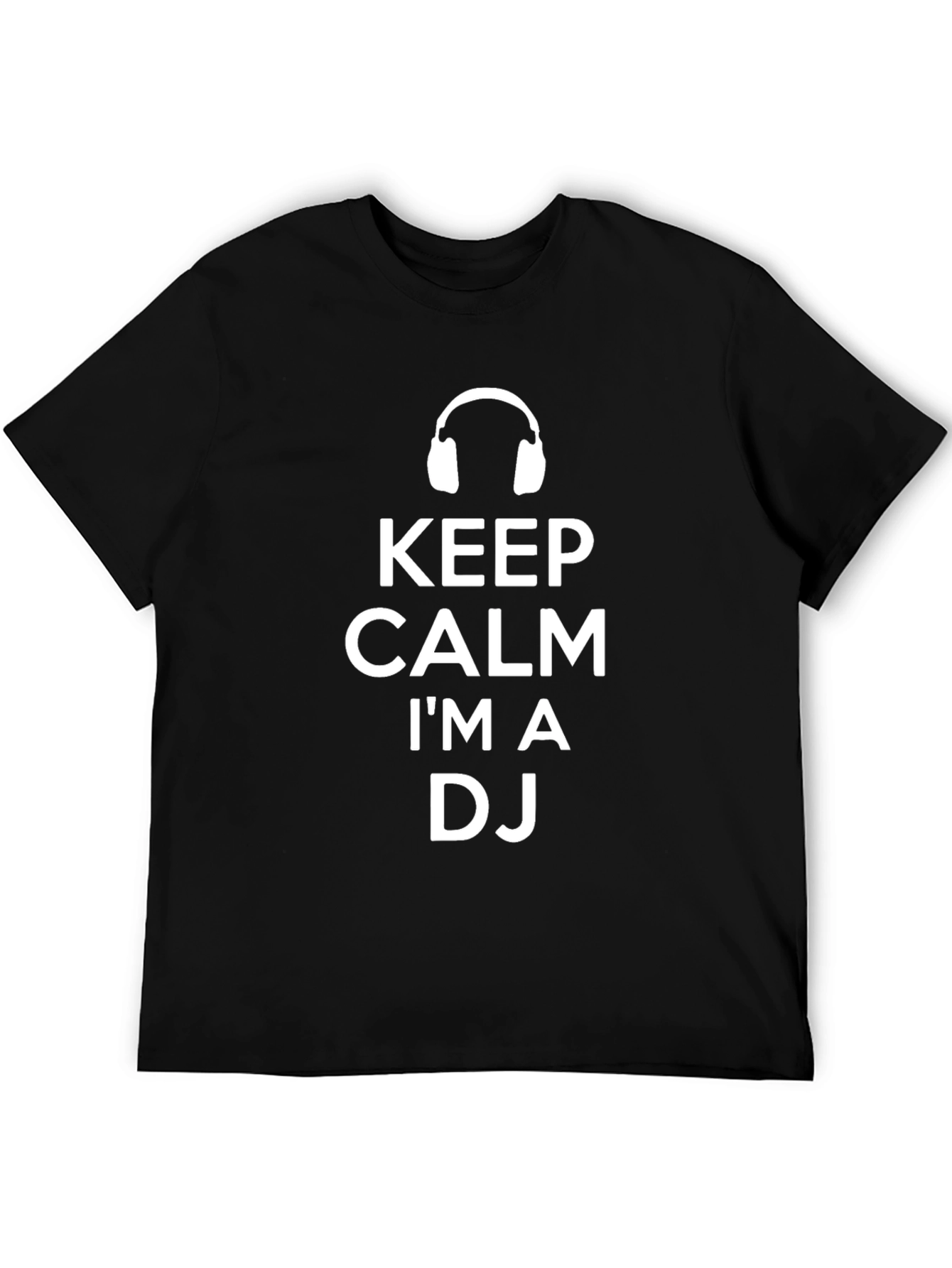 Keep Calm DJ T-Shirt - Funny Music Lover Tee