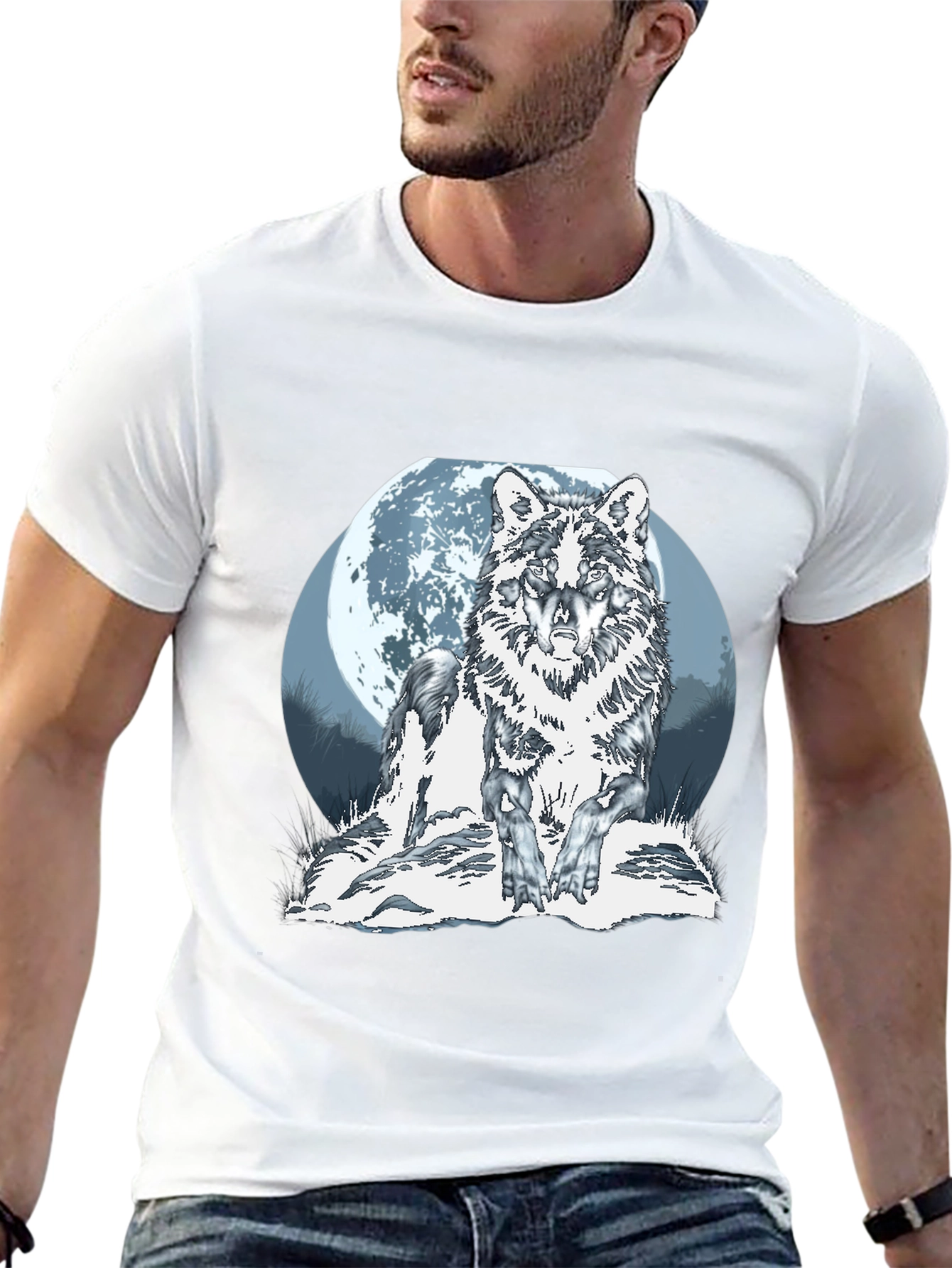 Wolf Moon Graphic Tee
