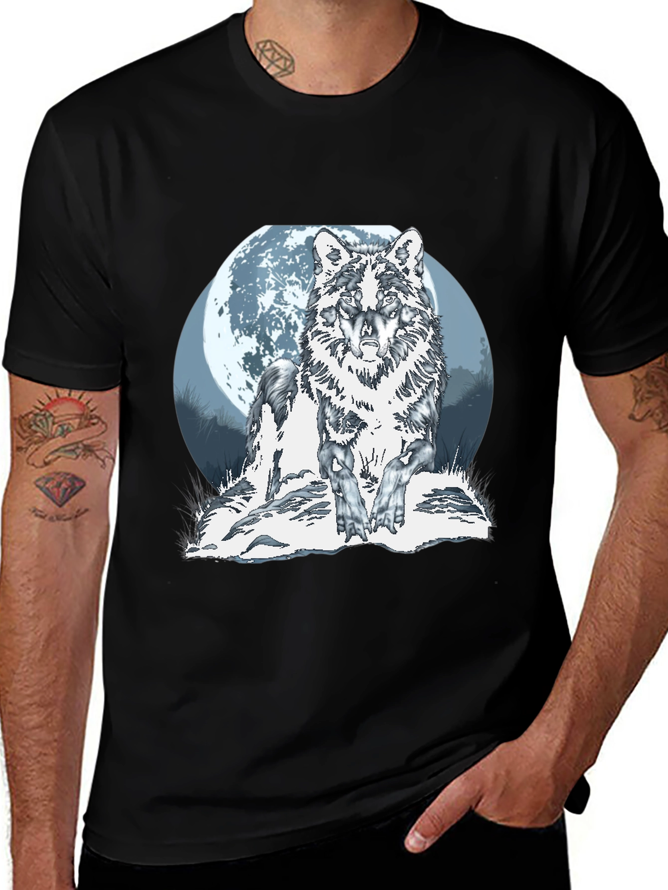 Wolf Moon Graphic Tee