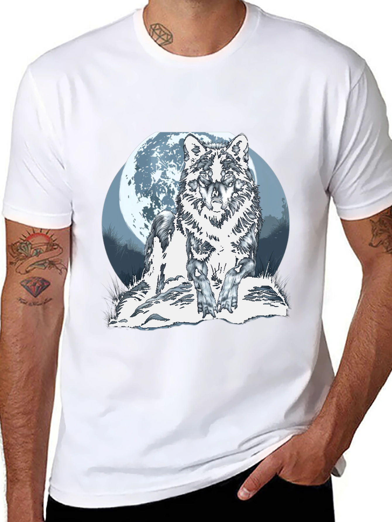 Wolf Moon Graphic Tee