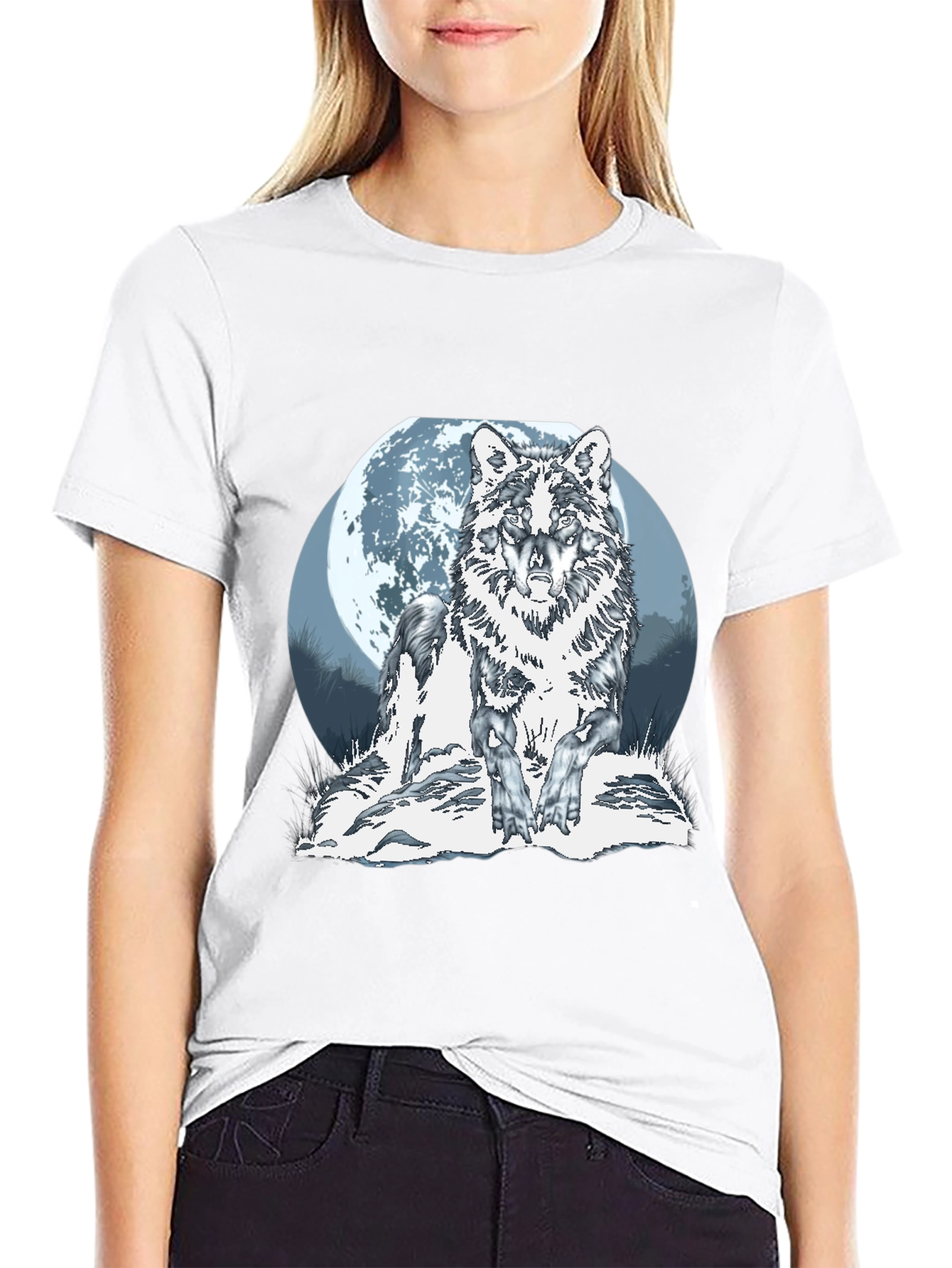Wolf Moon Graphic Tee
