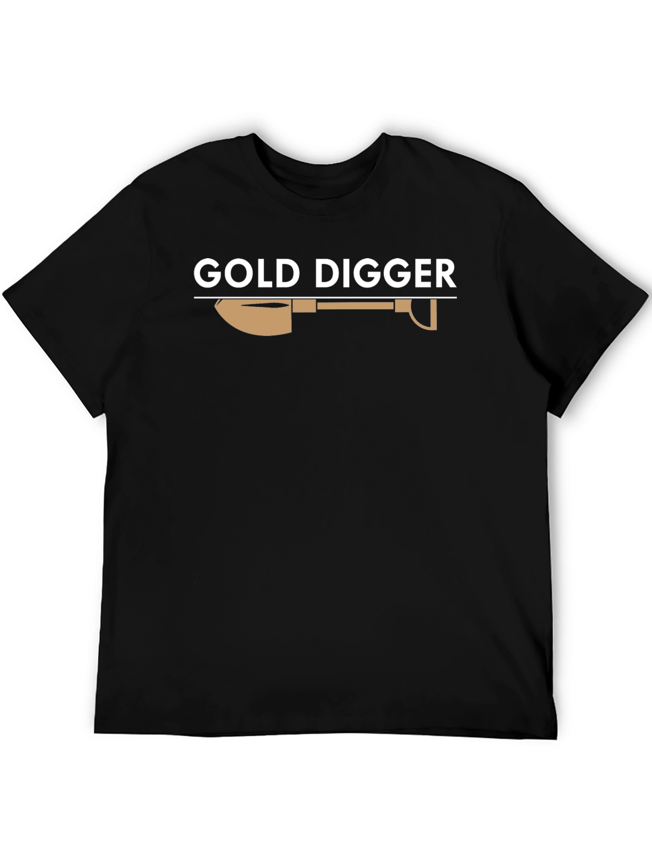 Gold Digger Graphic Tee - Novelty Shirt