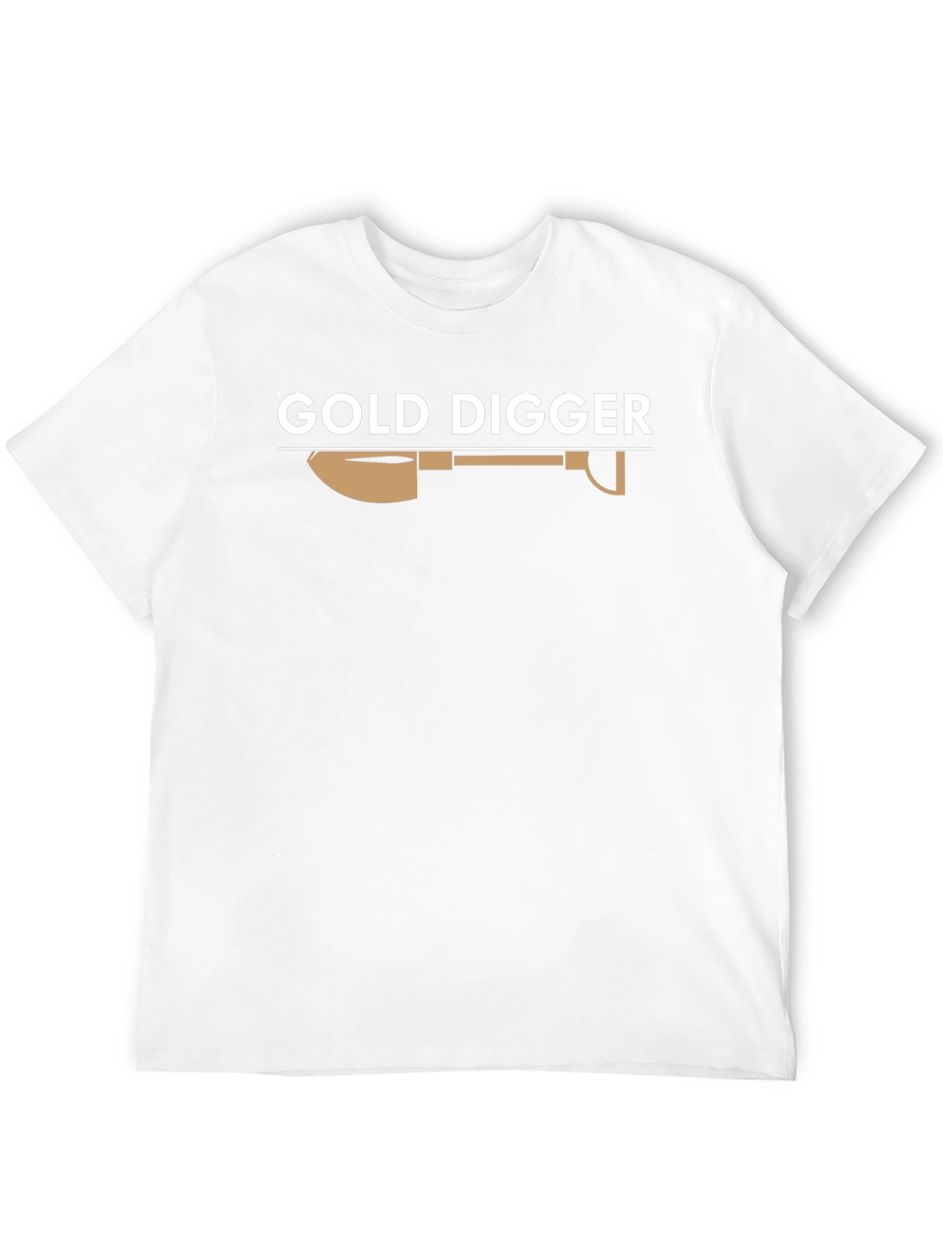 Gold Digger Graphic Tee - Novelty Shirt