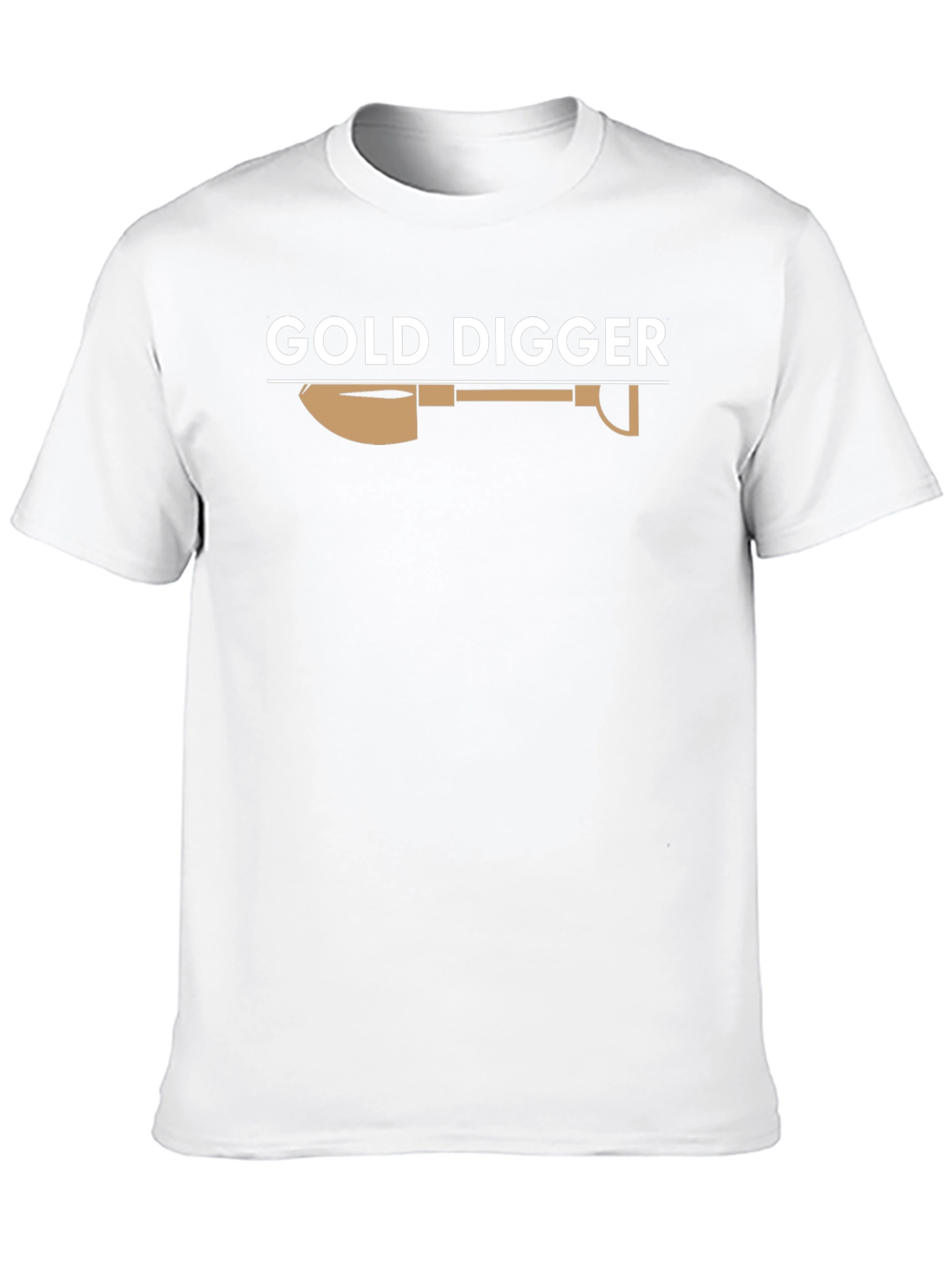 Gold Digger Graphic Tee - Novelty Shirt