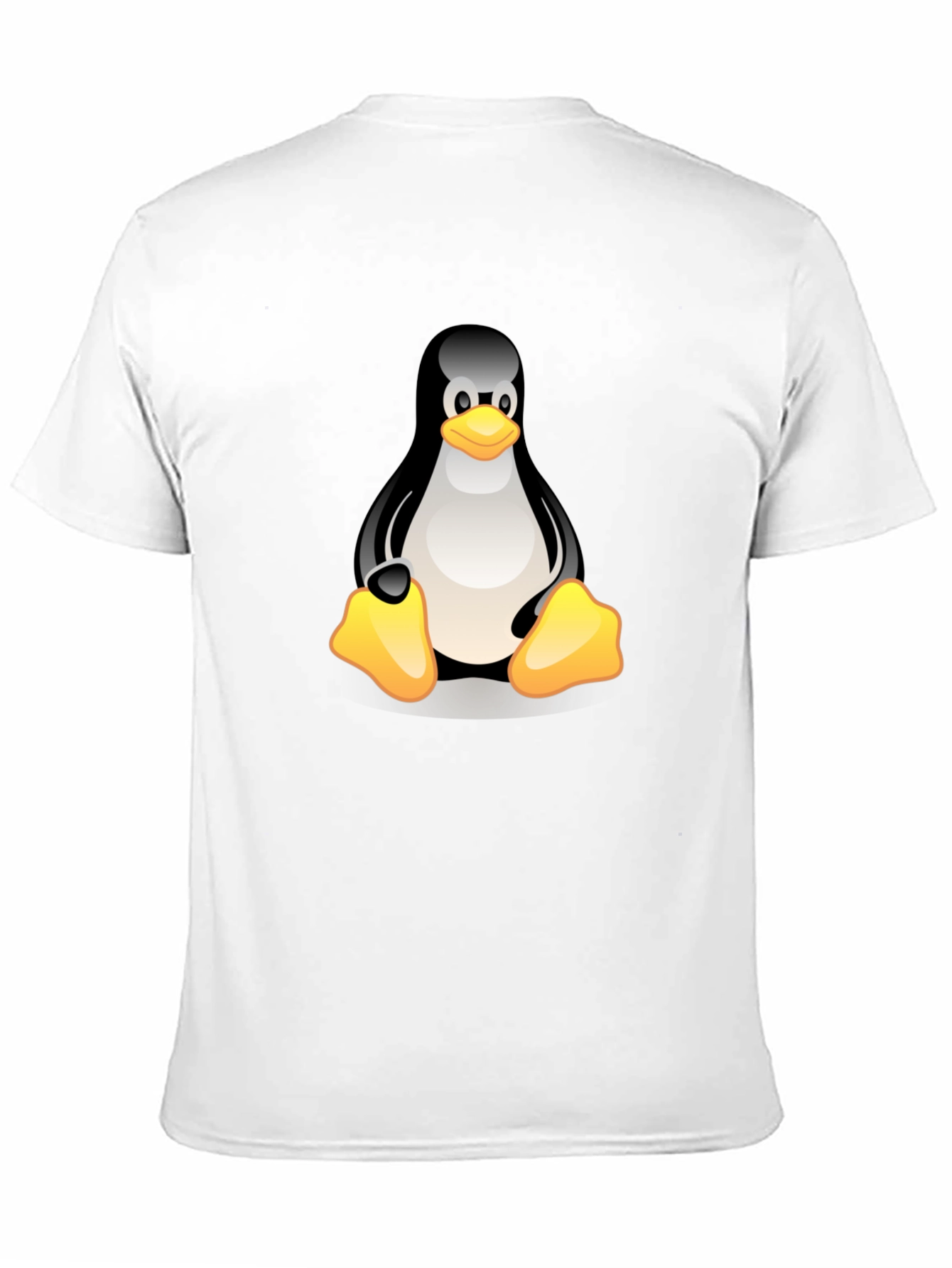 Linux Penguin Graphic Tee - Black T-Shirt