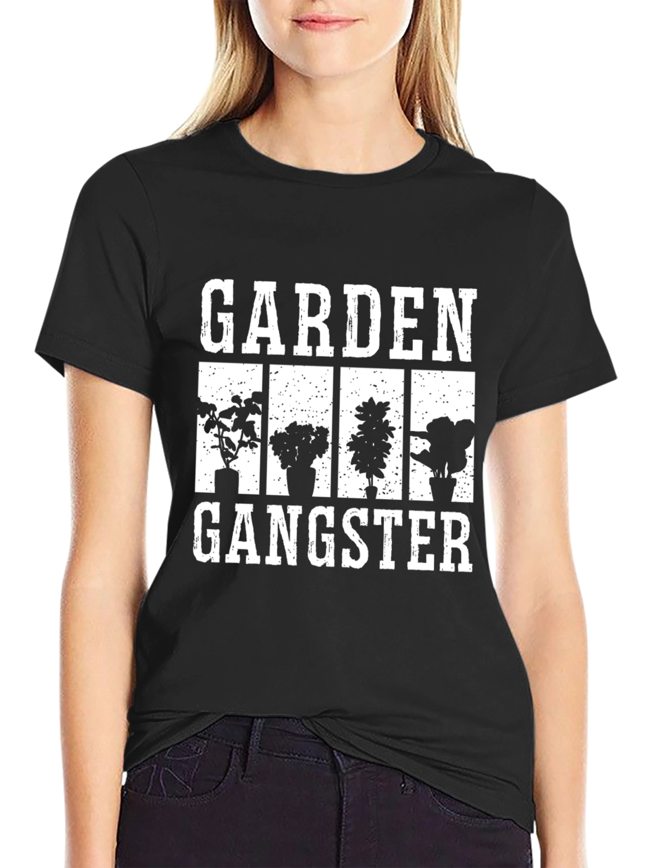 Garden Gangster T-Shirt - Cool Gardener Tee