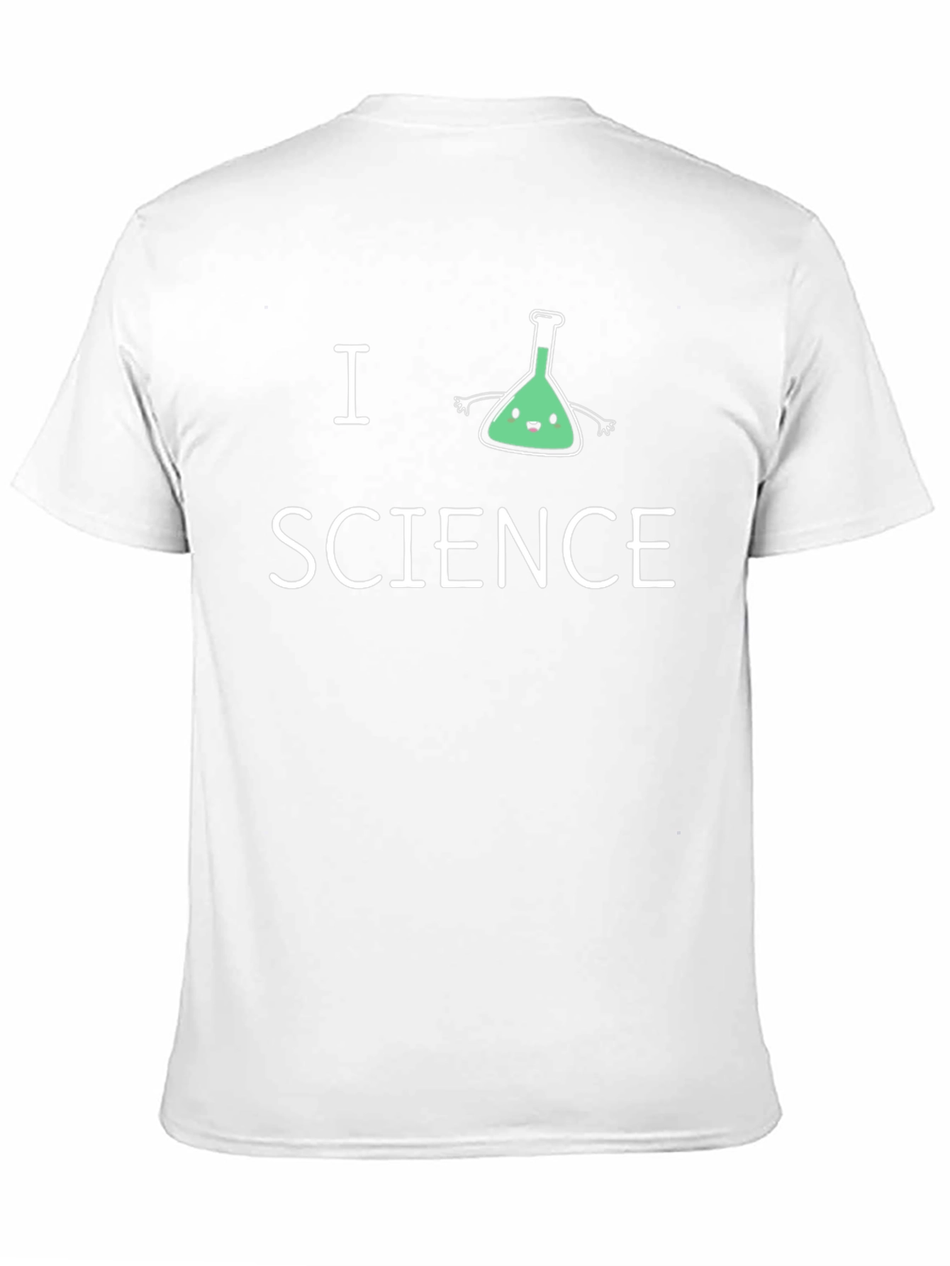 I Heart Science T-Shirt - Cute Flask Design