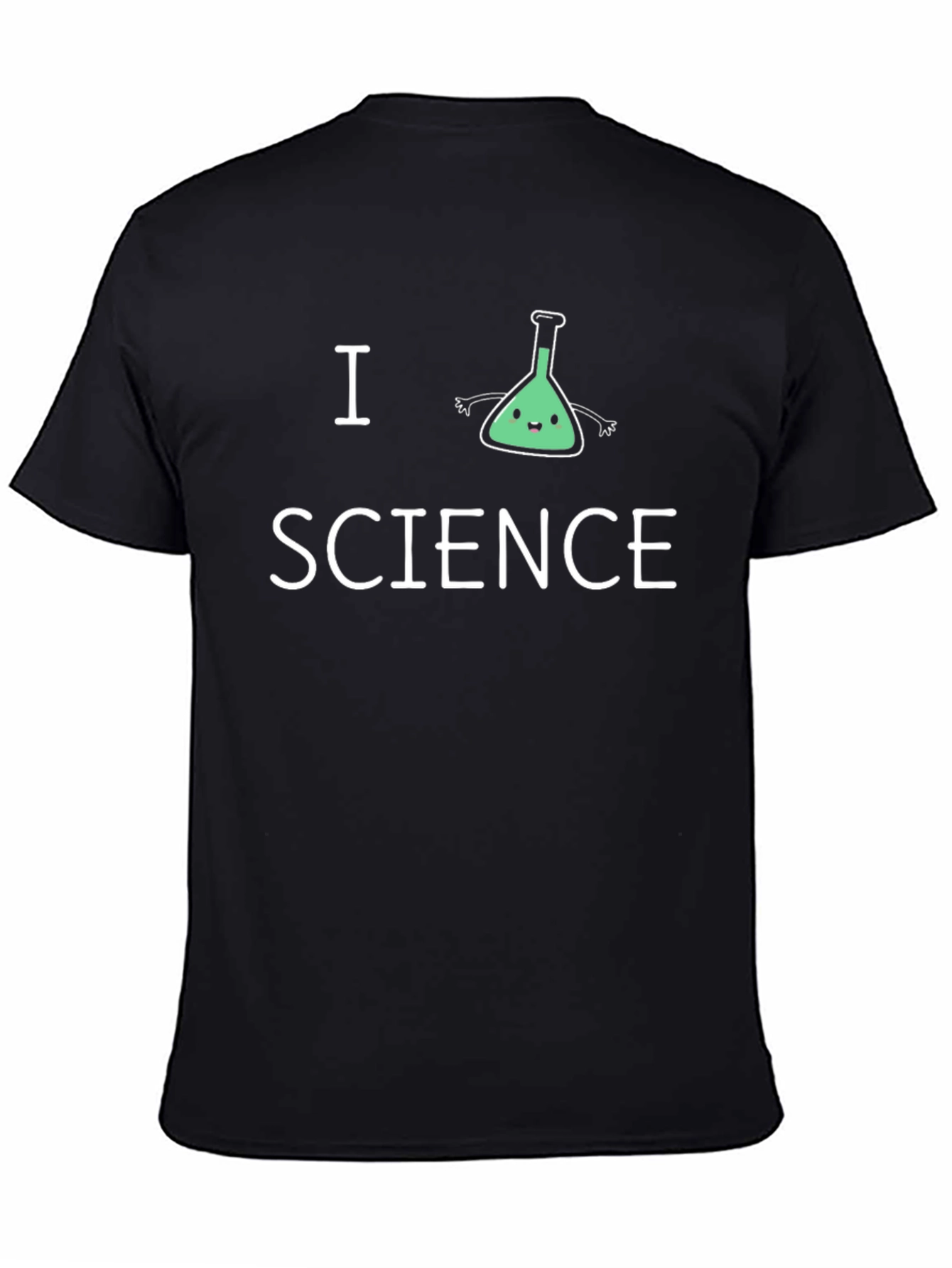 I Heart Science T-Shirt - Cute Flask Design