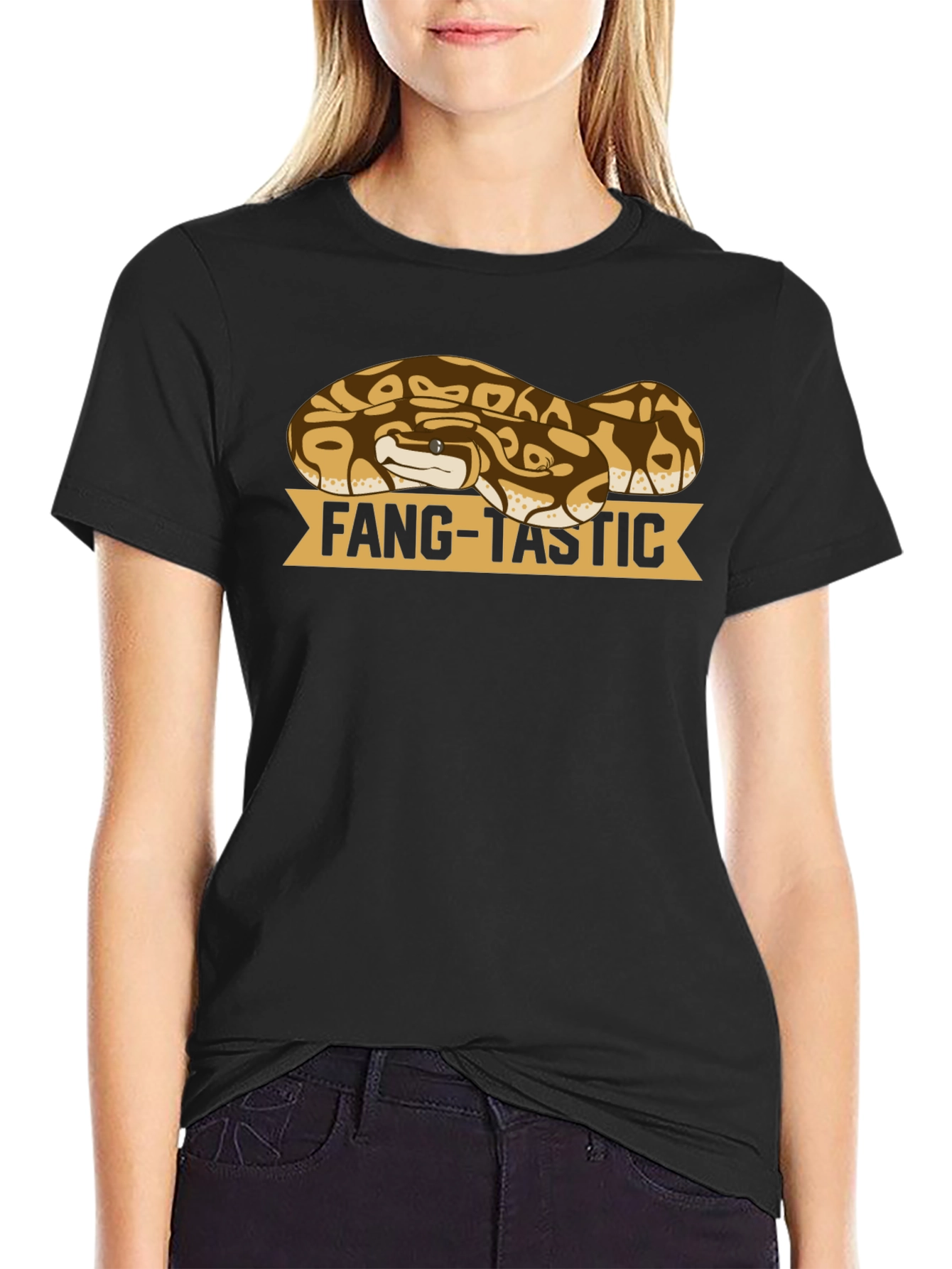 Fang-Tastic Snake T-Shirt - Reptile Lover Tee